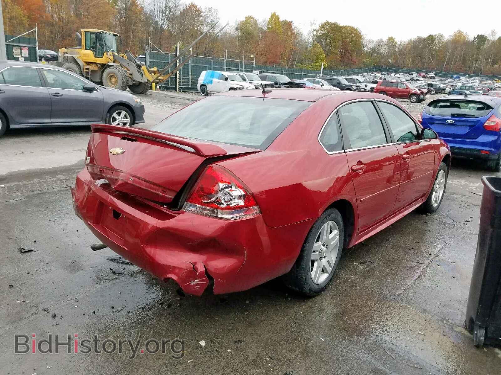 2014 CHEVROLET IMPALA - VIN: 2G1WB5E35E1127836 - Фото 4