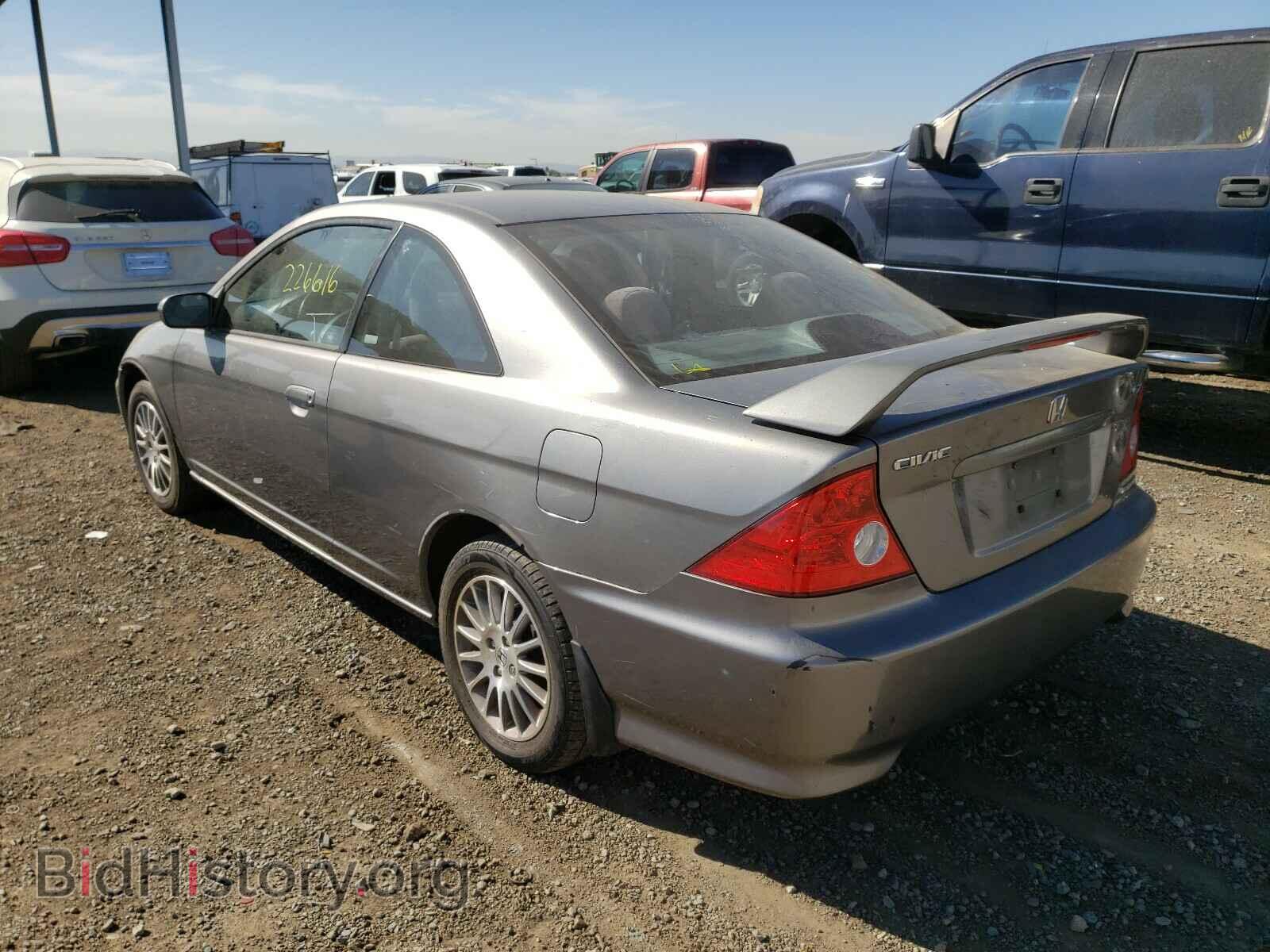 2005 HONDA CIVIC - VIN: 1HGEM21985L011189 - Фото 3