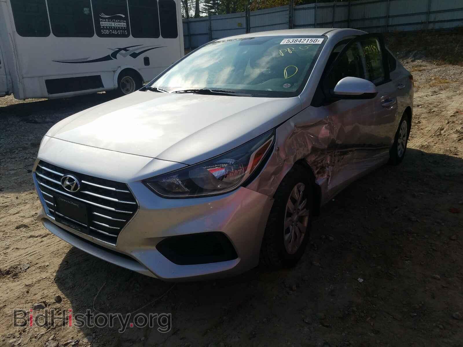 2019 HYUNDAI ACCENT - VIN: 3KPC24A39KE065849 - Фото 2