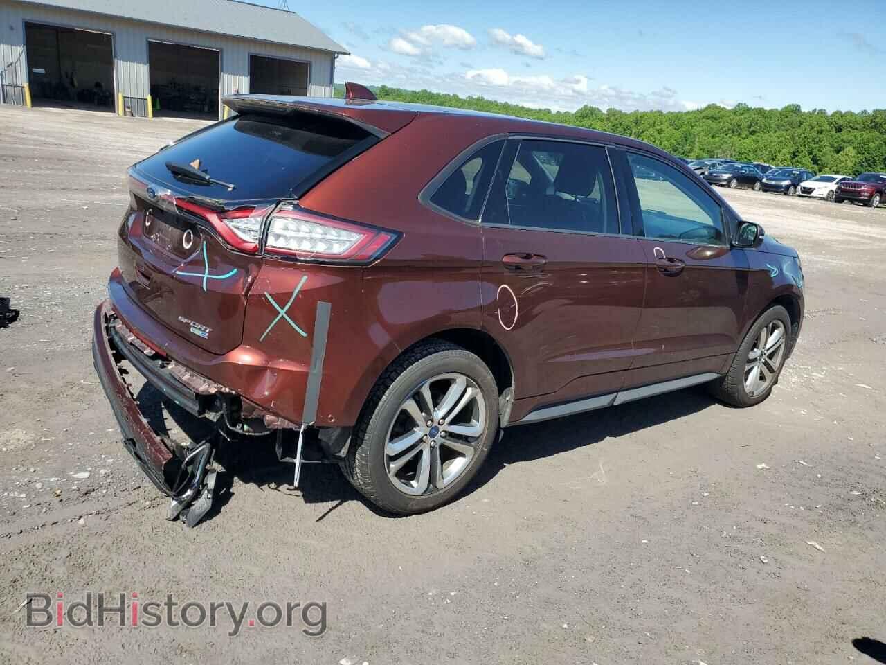 2015 FORD EDGE - VIN: 2FMTK4AP0FBB89715 - Фото 3