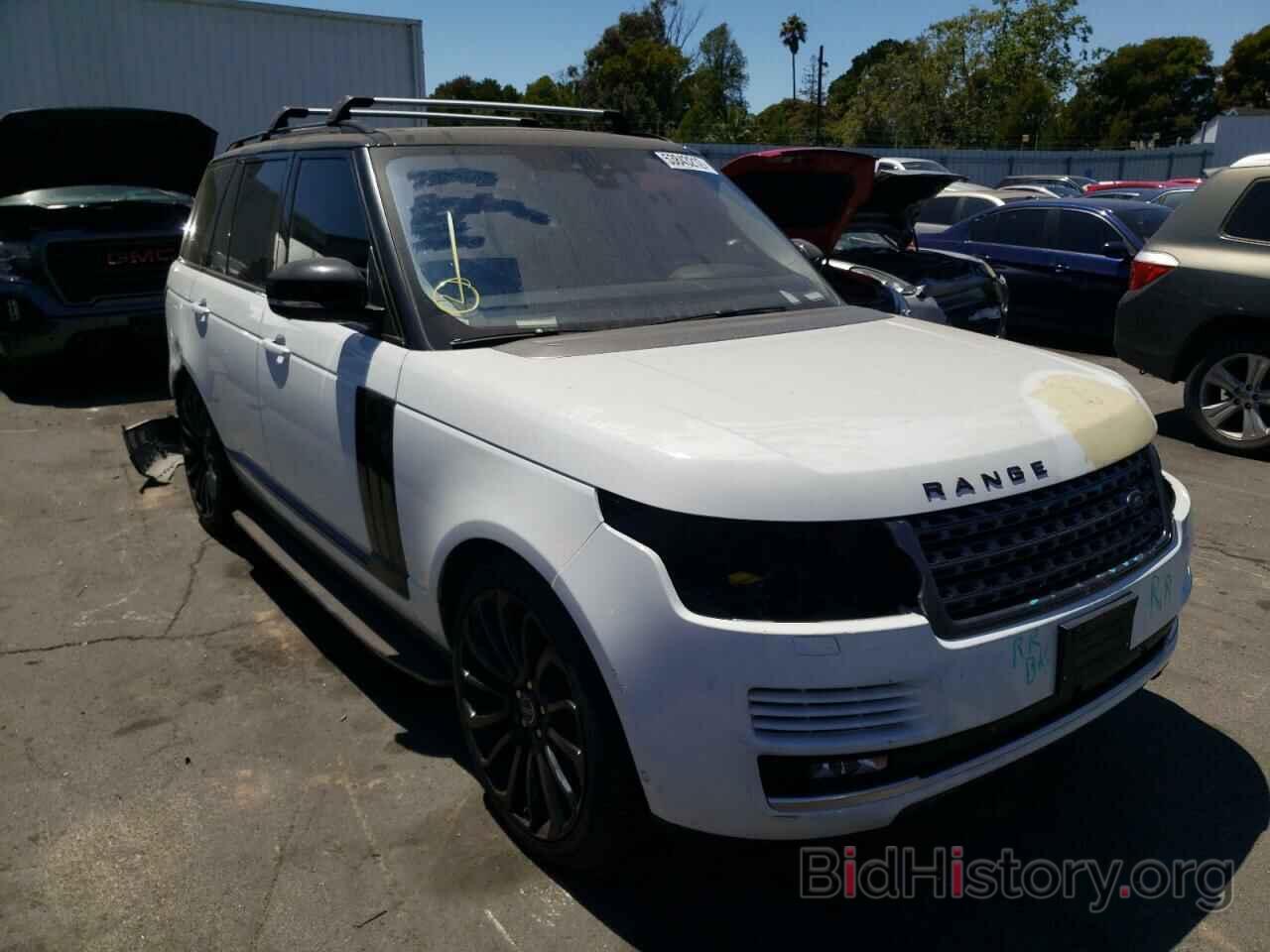 Фотография SALGR2FV8HA346802 - LAND ROVER RANGEROVER 2017