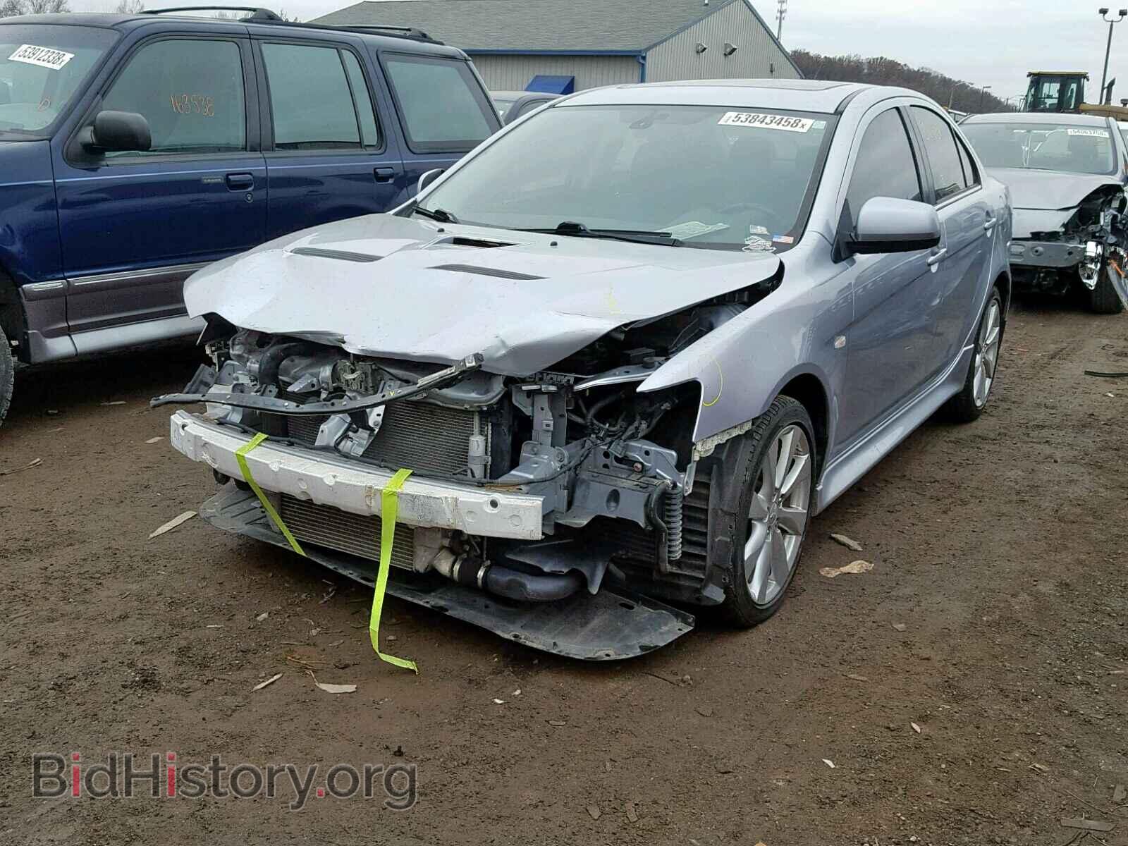 2012 MITSUBISHI LANCER - VIN: JA32V6FV8CU007516 - Фото 2