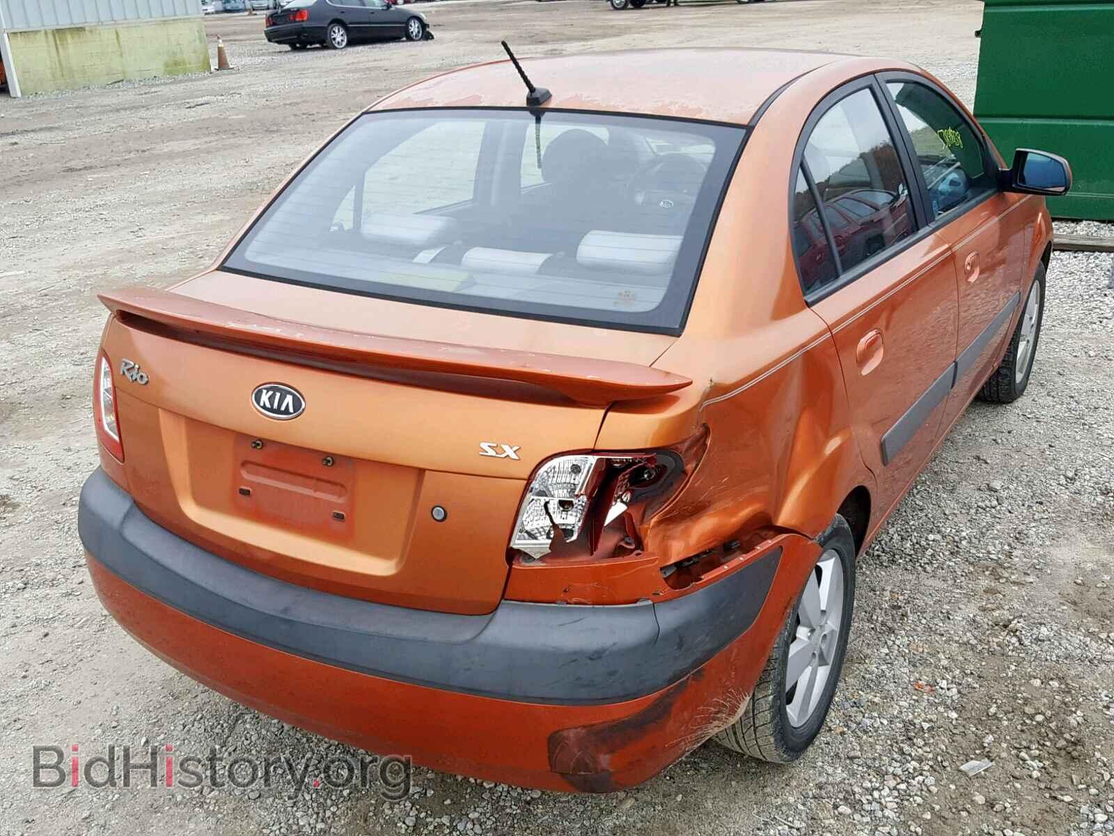 2007 KIA RIO BASE - VIN: KNADE123776203911 - Фото 4