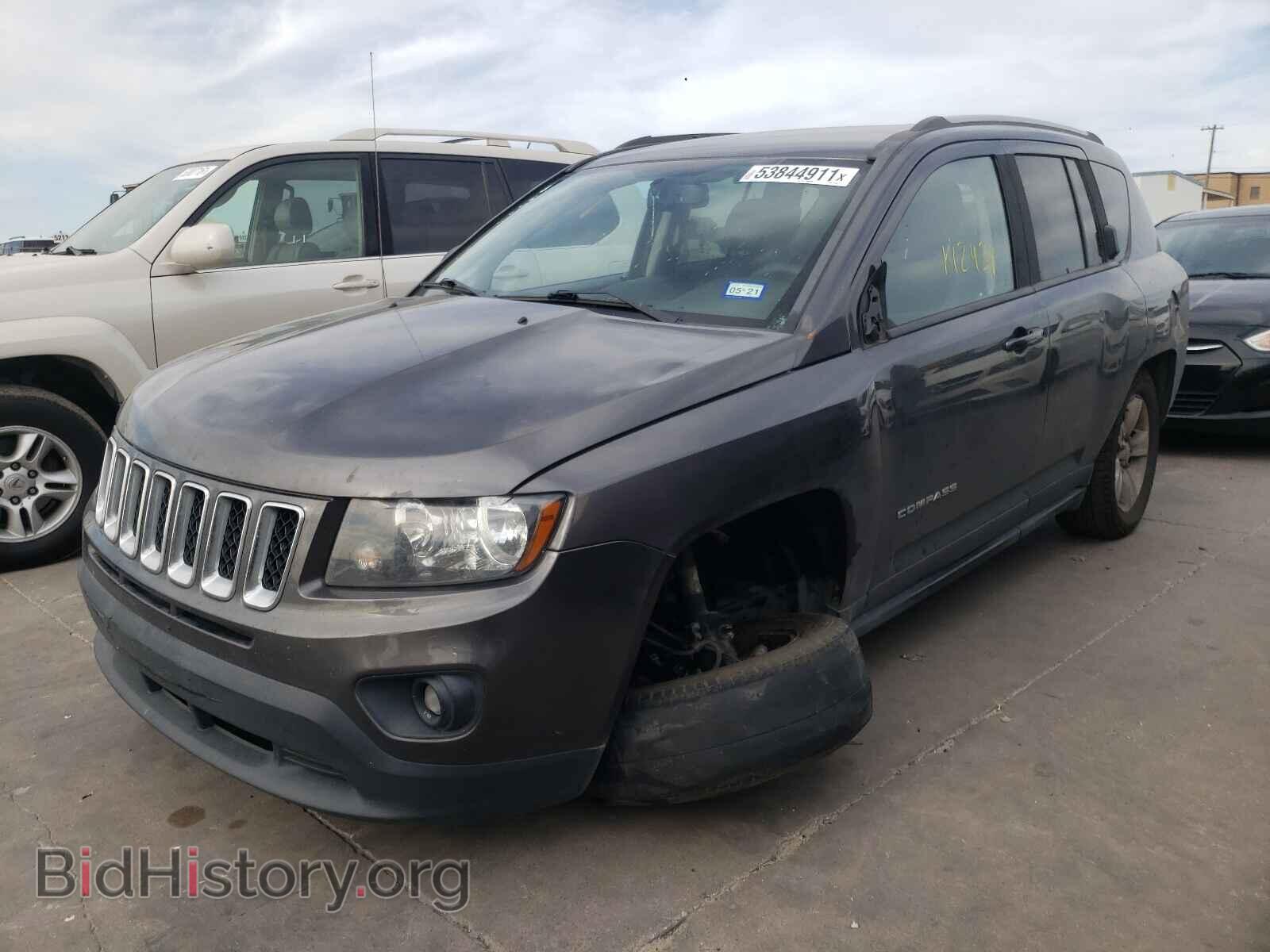 2016 JEEP COMPASS - VIN: 1C4NJDBB7GD777965 - Фото 2