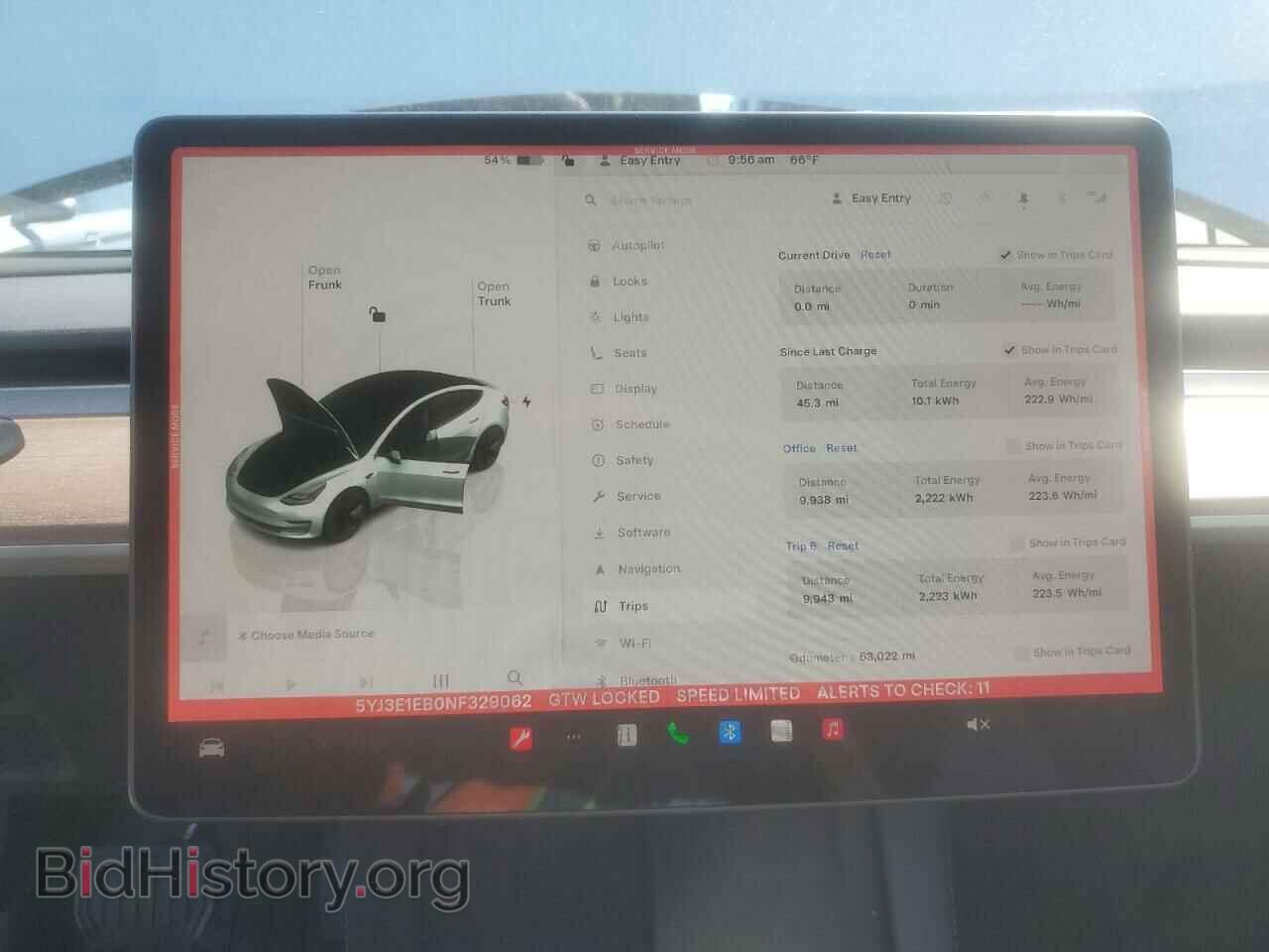 2022 TESLA MODEL 3 - VIN: 5YJ3E1EB0NF329062 - Фото 9