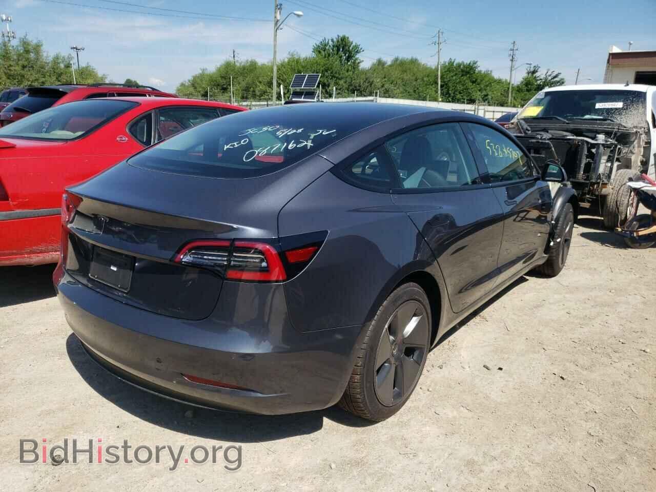 2021 TESLA MODEL 3 - VIN: 5YJ3E1EA1MF087162 - Фото 4