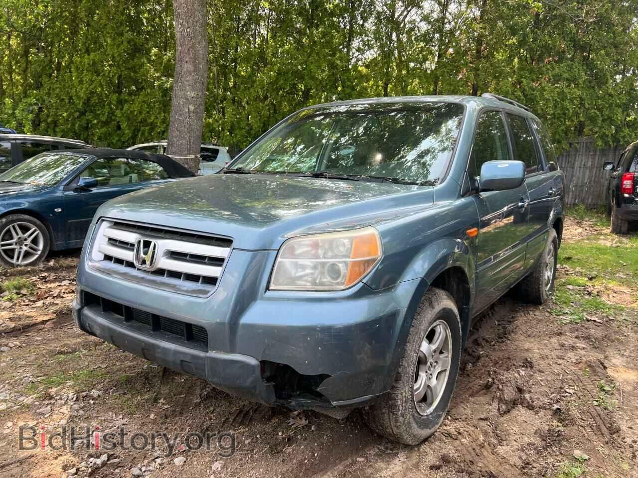 2006 HONDA PILOT - VIN: 2HKYF18606H507802 - Фото 2