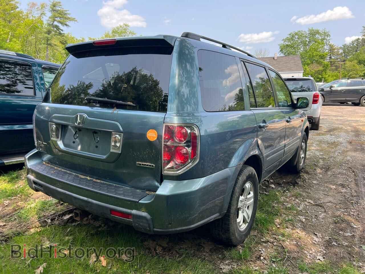2006 HONDA PILOT - VIN: 2HKYF18606H507802 - Фото 4