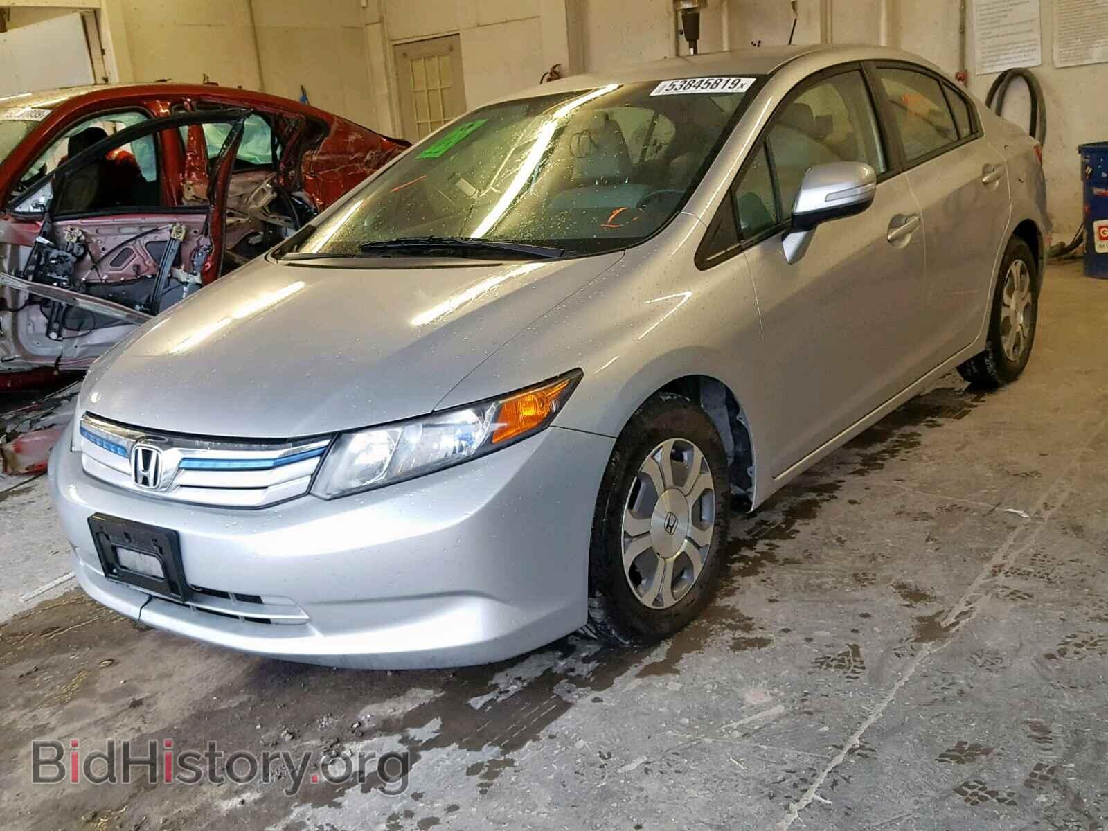 2012 HONDA CIVIC - VIN: JHMFB4F21CS005512 - Фото 2