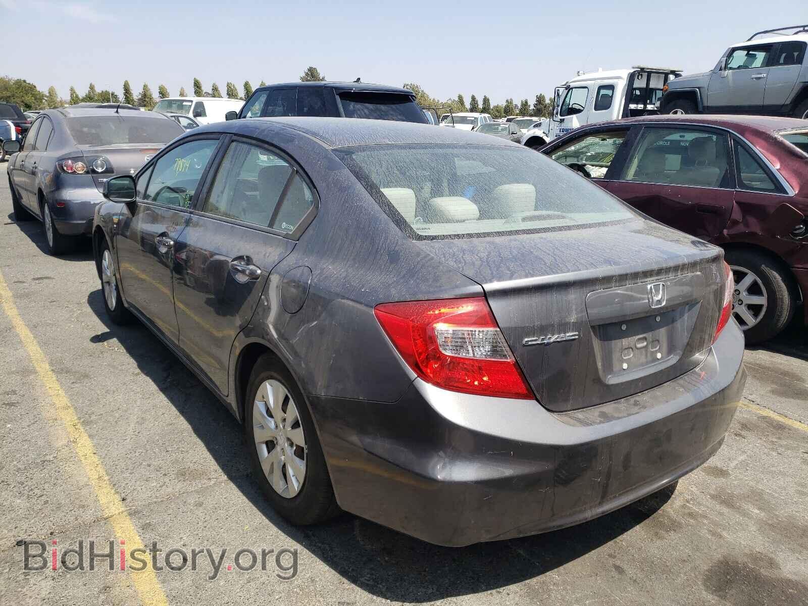 2012 HONDA CIVIC - VIN: 2HGFB2F51CH313272 - Фото 3