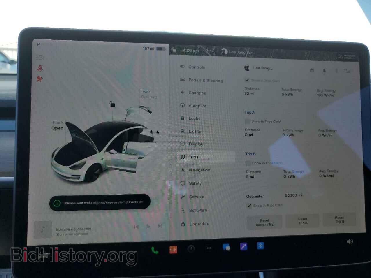 2019 TESLA MODEL 3 - VIN: 5YJ3E1EA9KF310111 - Фото 9
