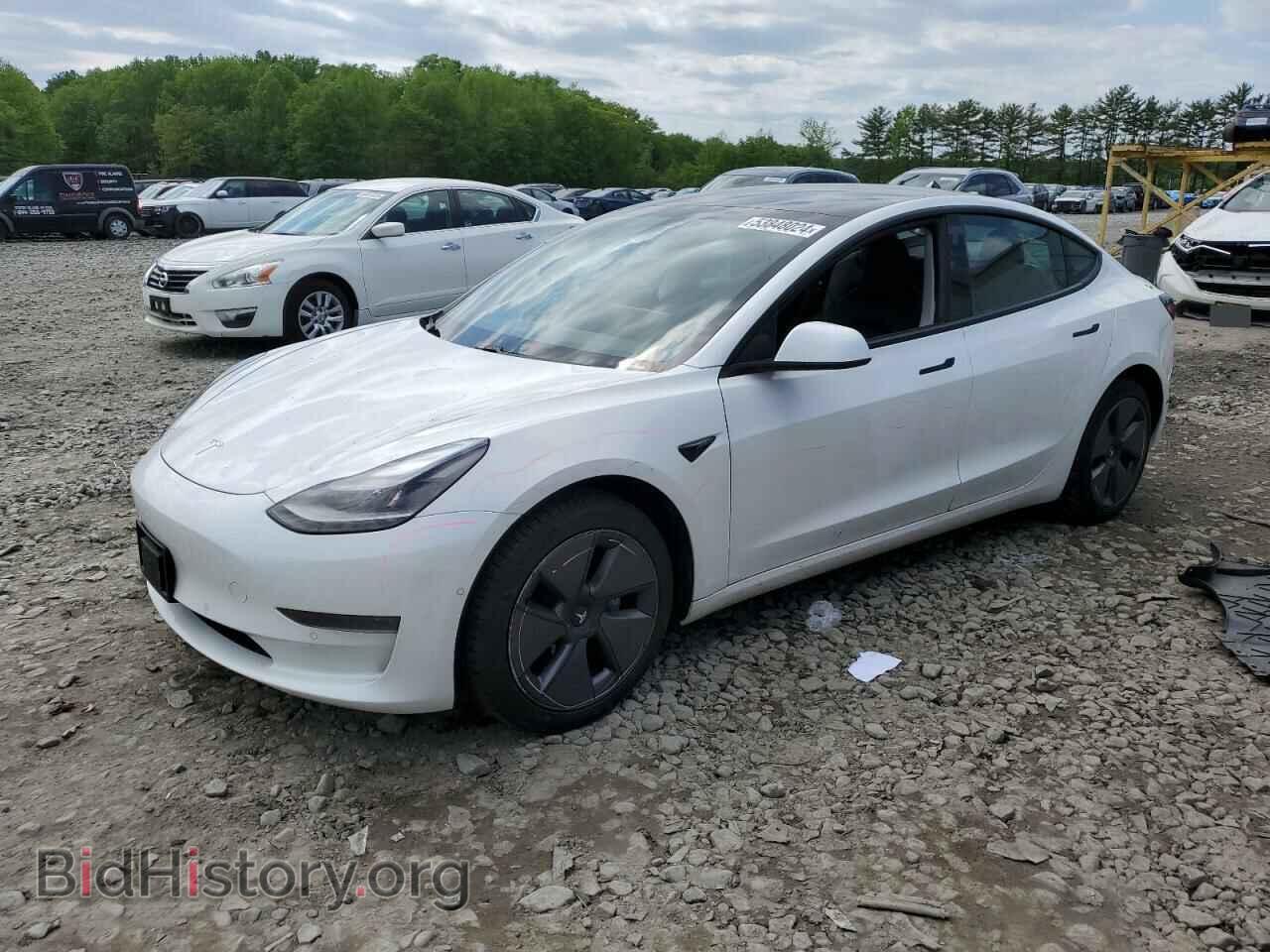 Photo 5YJ3E1EA8MF079379 - TESLA MODEL 3 2021