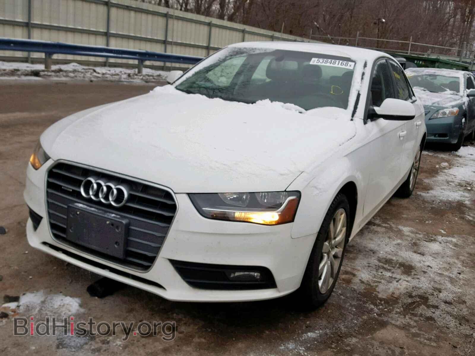 2013 AUDI A4 - VIN: WAUBFAFL4DN046726 - Фото 2