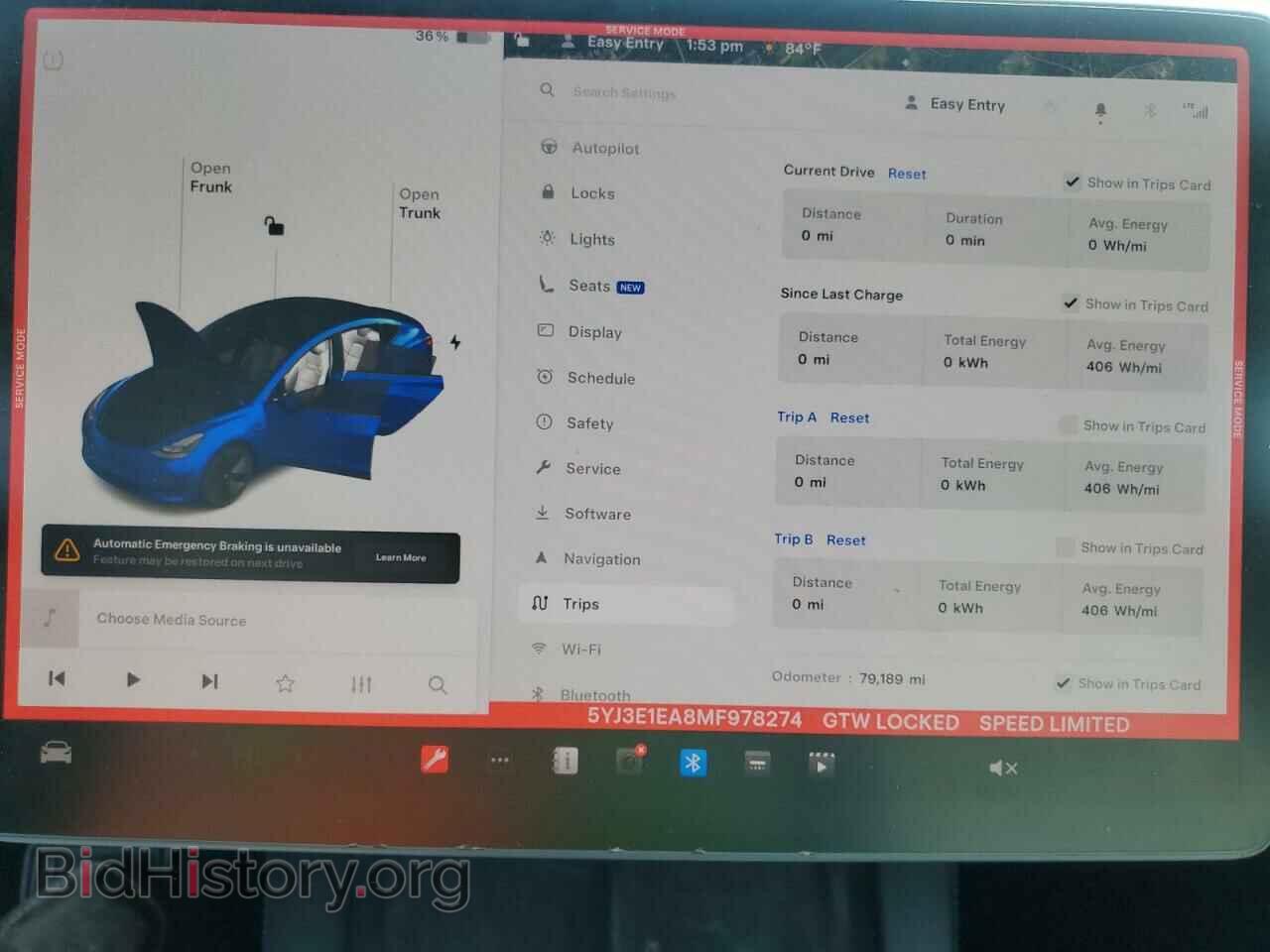 2021 TESLA MODEL 3 - VIN: 5YJ3E1EA8MF978274 - Фото 9