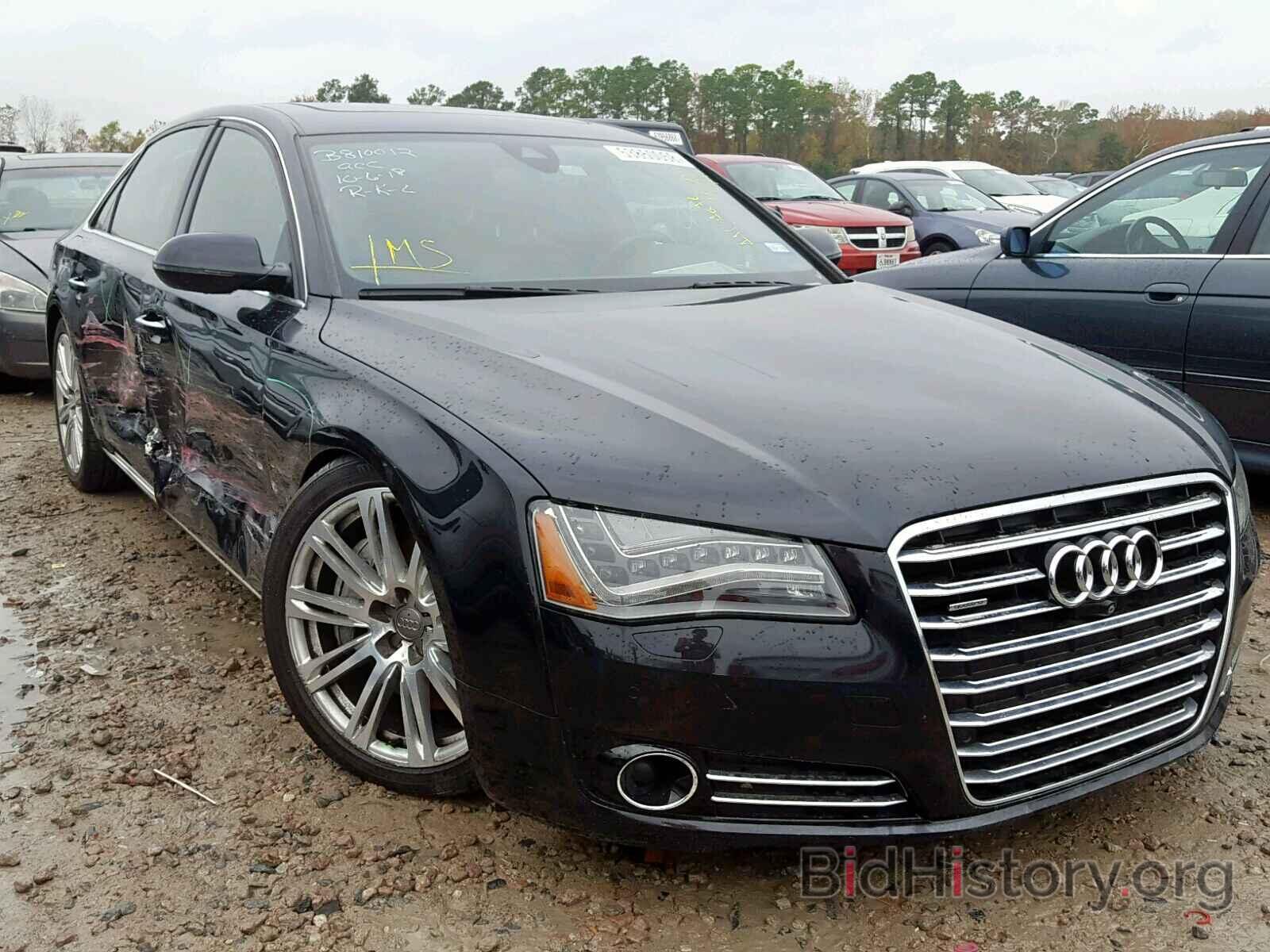 Photo WAUR2AFD7DN018910 - AUDI A8 2013