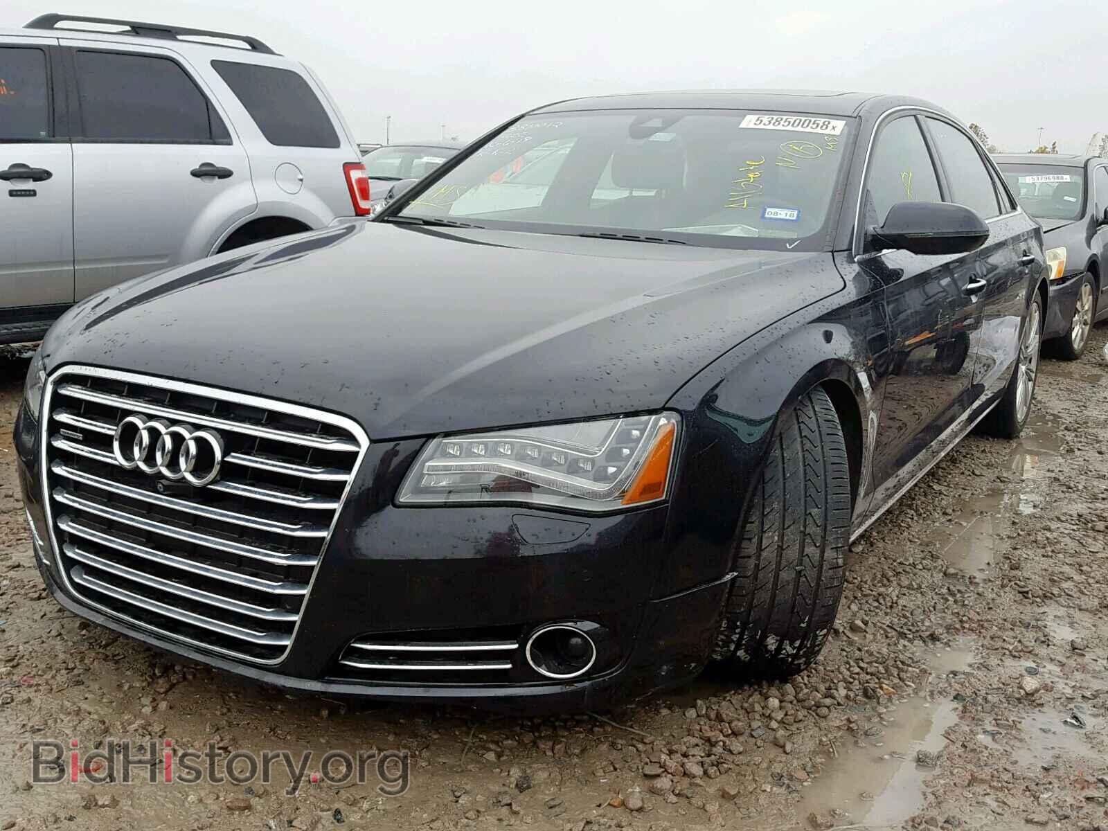 2013 AUDI A8 - VIN: WAUR2AFD7DN018910 - Фото 2
