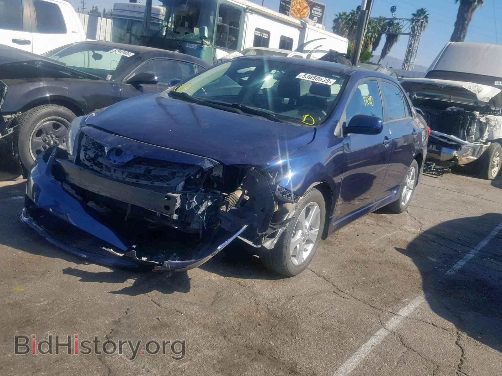 2011 TOYOTA COROLLA BA - VIN: 2T1BU4EE8BC691005 - Фото 2