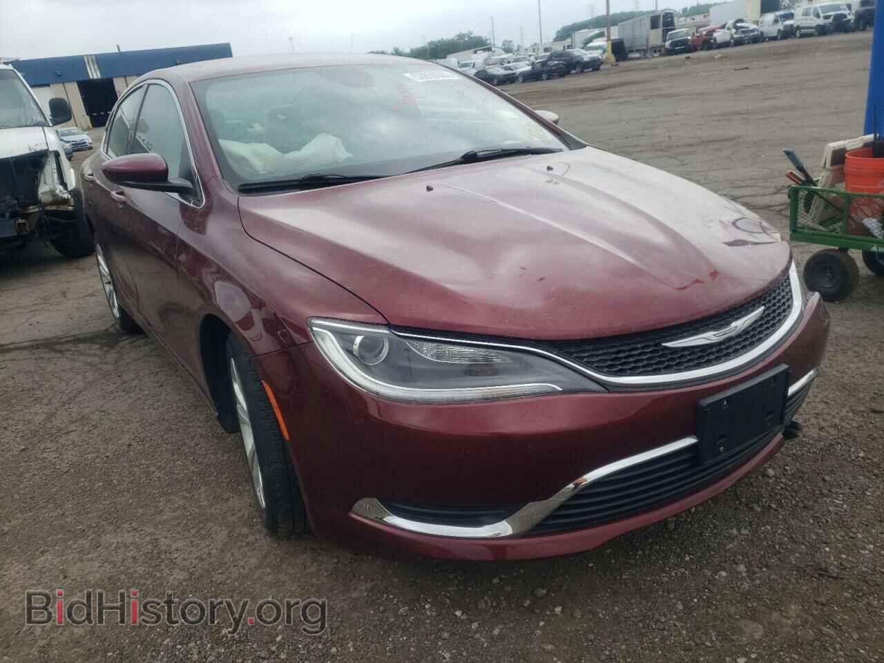 Фотография 1C3CCCAB8FN561973 - CHRYSLER 200 2015