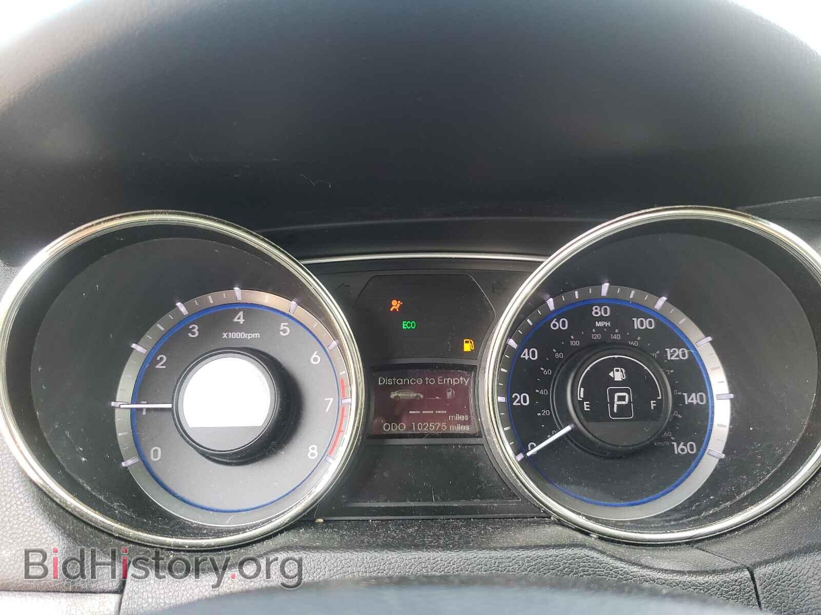 2012 HYUNDAI SONATA - VIN: 5NPEB4AC3CH363531 - Фото 8