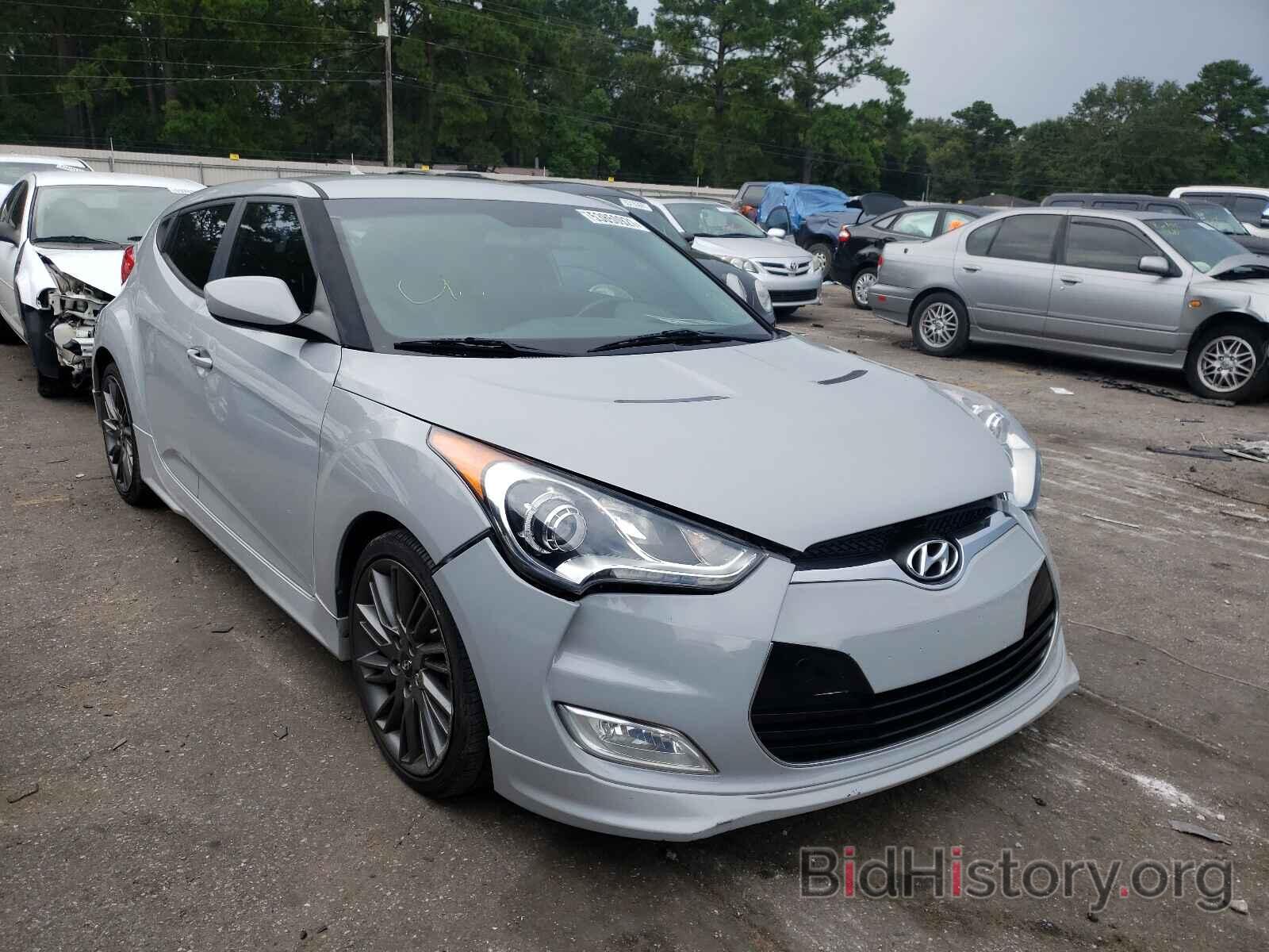 Photo KMHTC6ADXDU156307 - HYUNDAI VELOSTER 2013