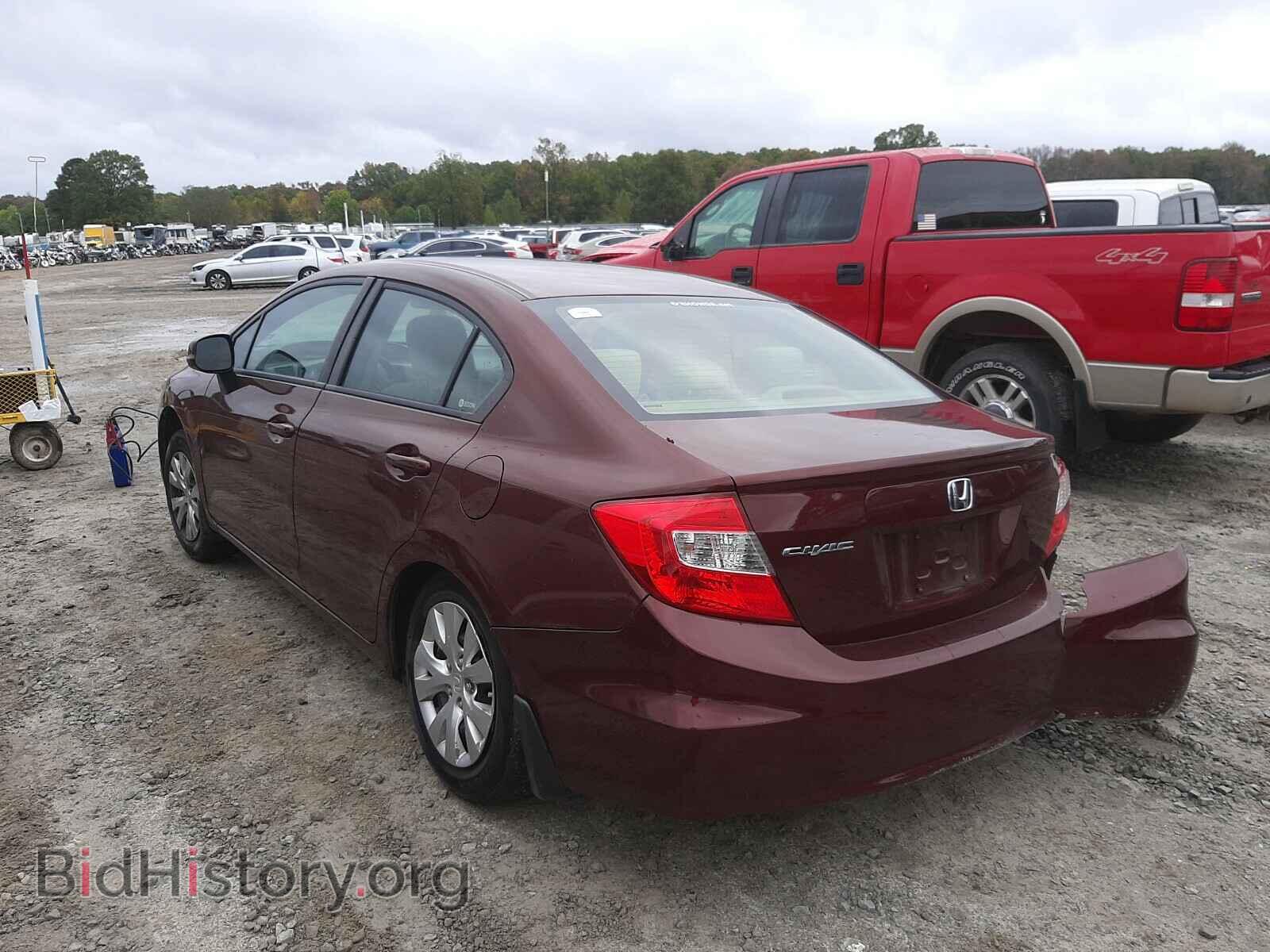 2012 HONDA CIVIC - VIN: 2HGFB2F59CH594835 - Фото 3