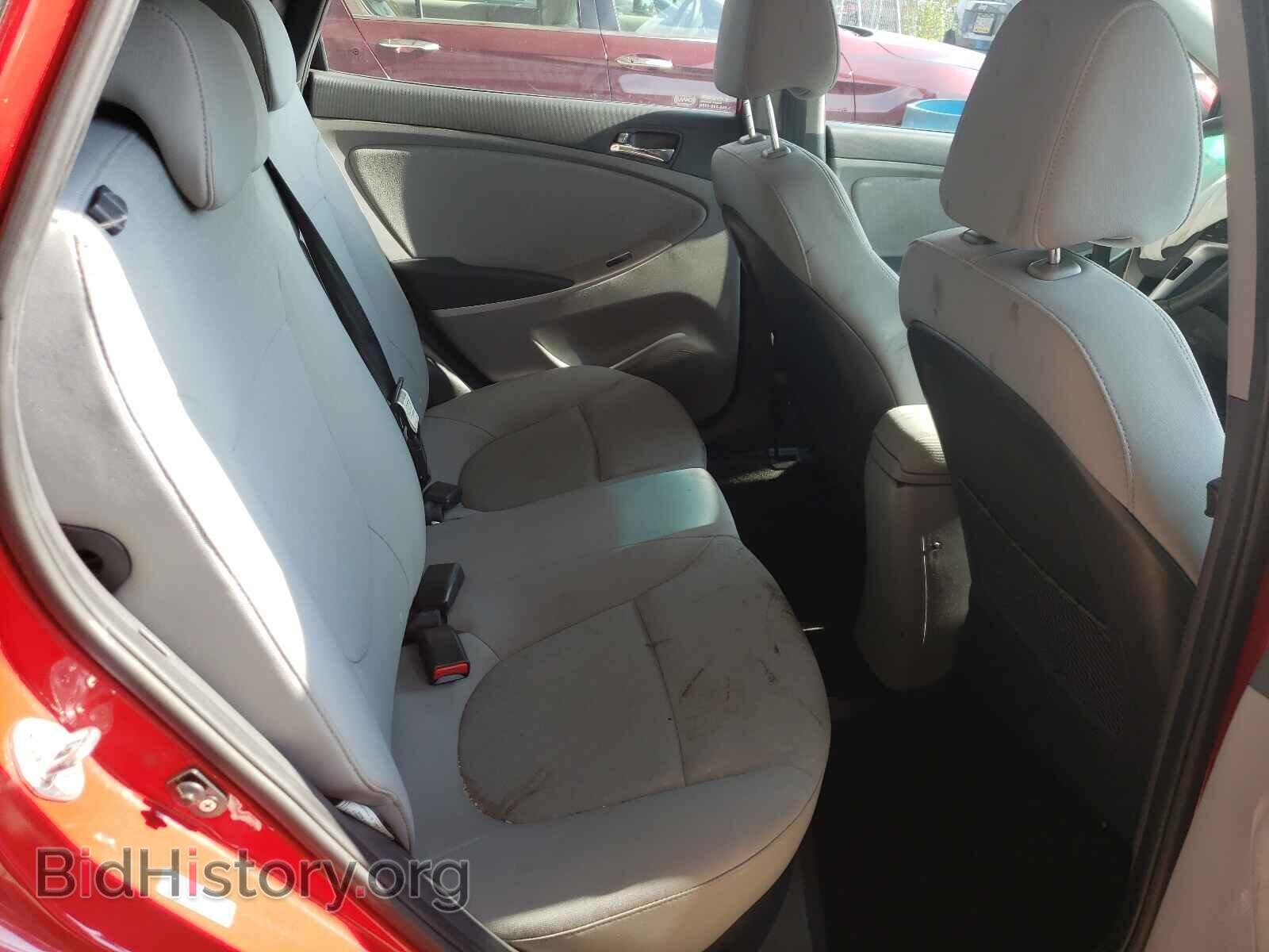 2012 HYUNDAI ACCENT - VIN: KMHCU5AEXCU042080 - Фото 6