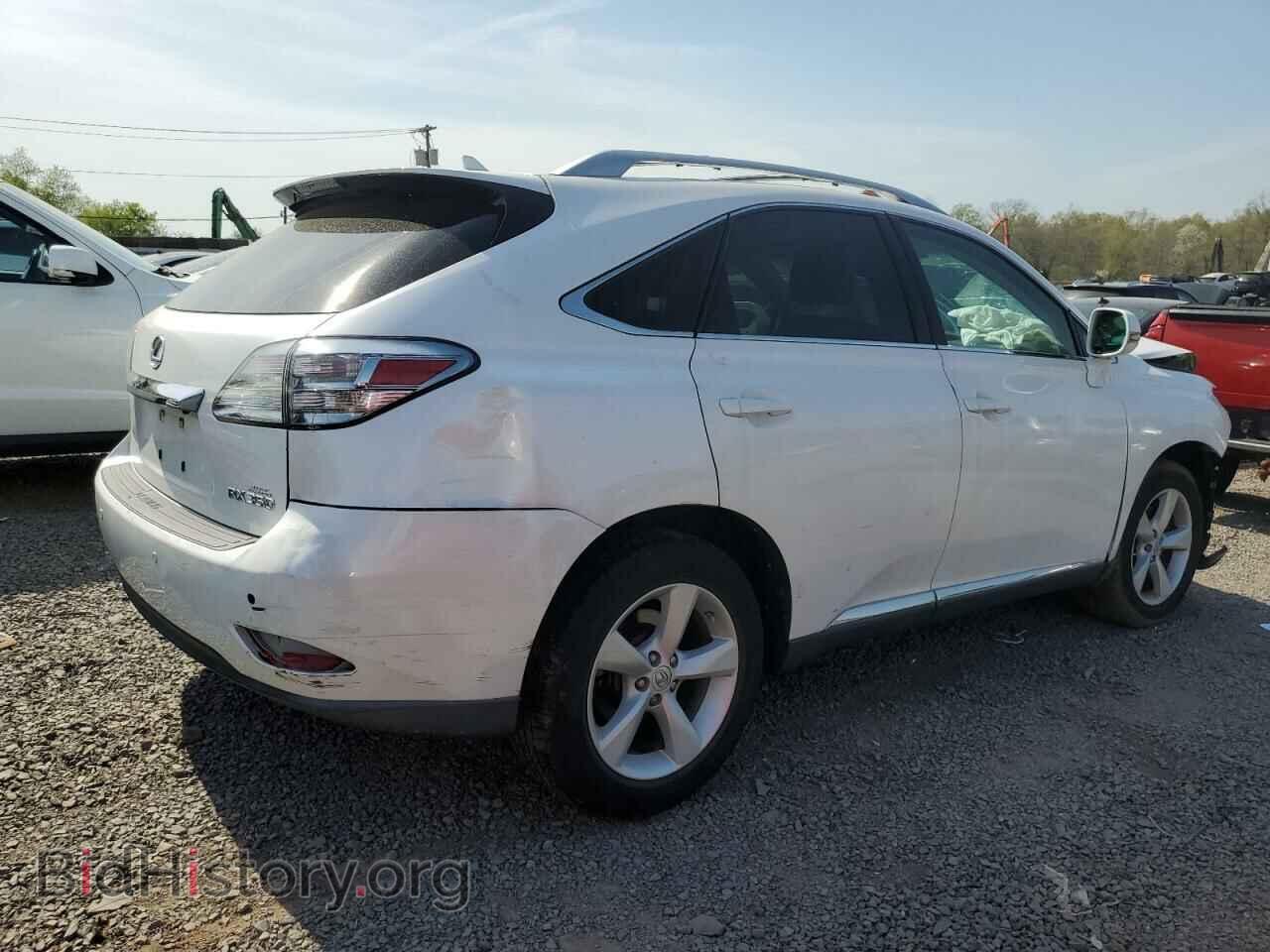 2012 LEXUS RX350 - VIN: 2T2BK1BA9CC149561 - Фото 3