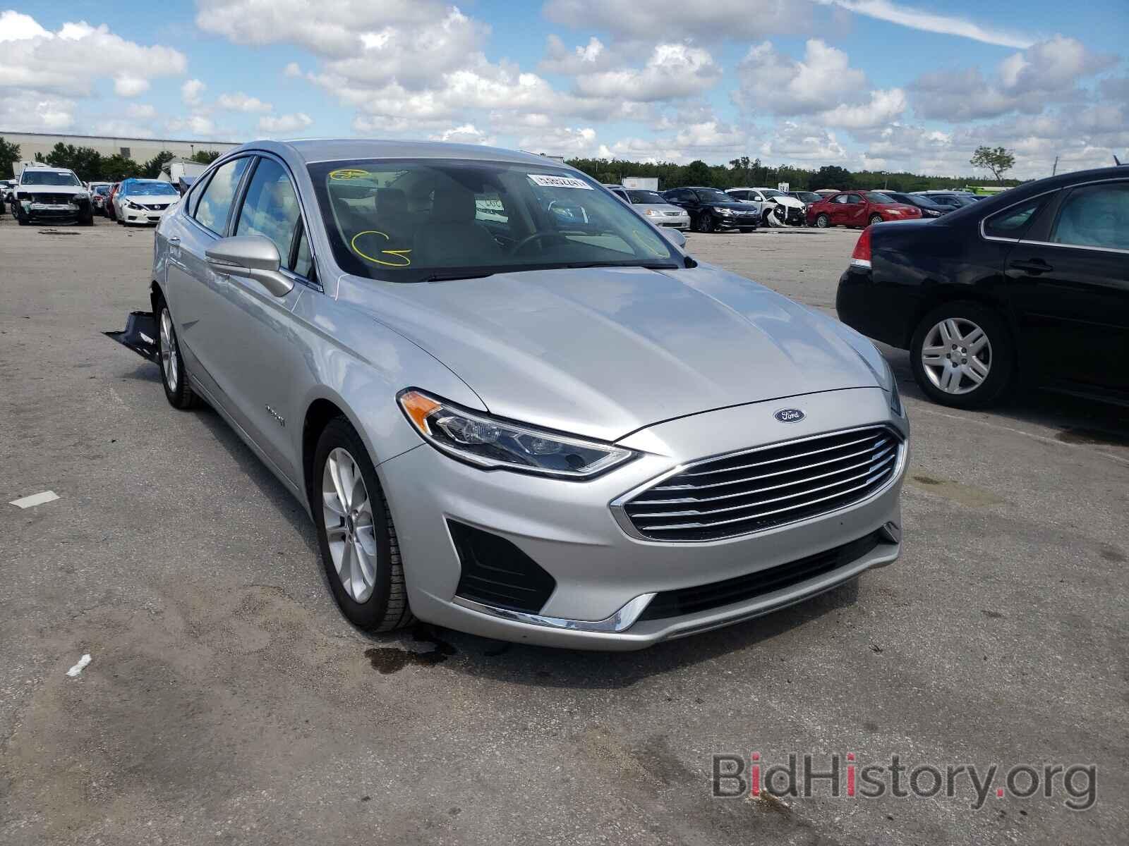 Фотография 3FA6P0MU7KR137223 - FORD FUSION 2019