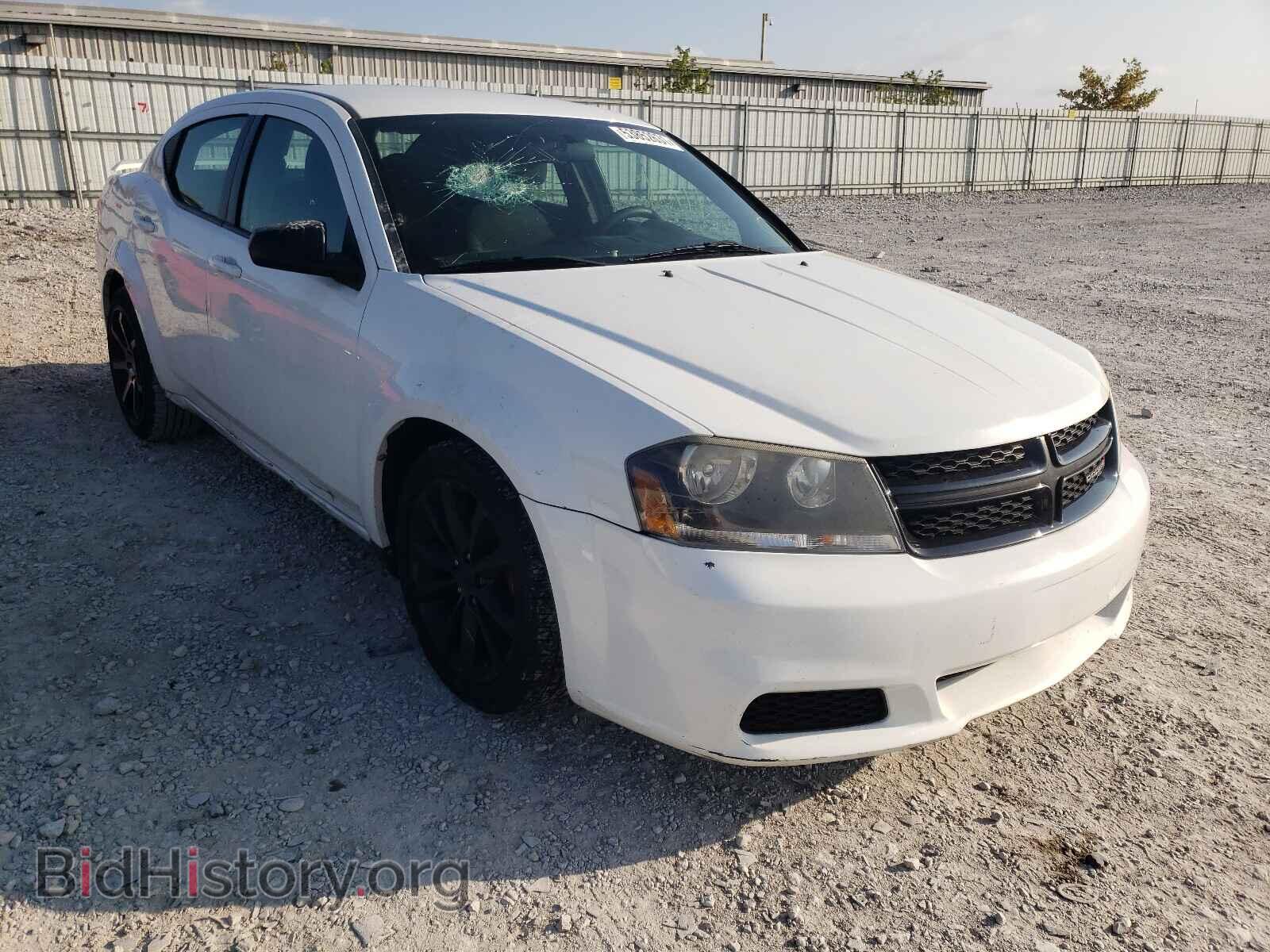 Фотография 1C3CDZAGXDN757065 - DODGE AVENGER 2013