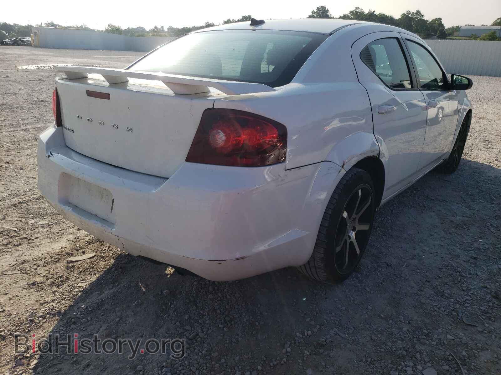 2013 DODGE AVENGER - VIN: 1C3CDZAGXDN757065 - Фото 4