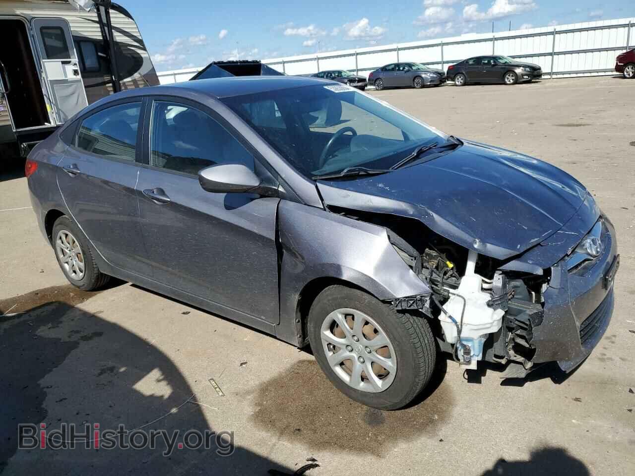 2014 HYUNDAI ACCENT - VIN: KMHCT4AE5EU764363 - Фото 4