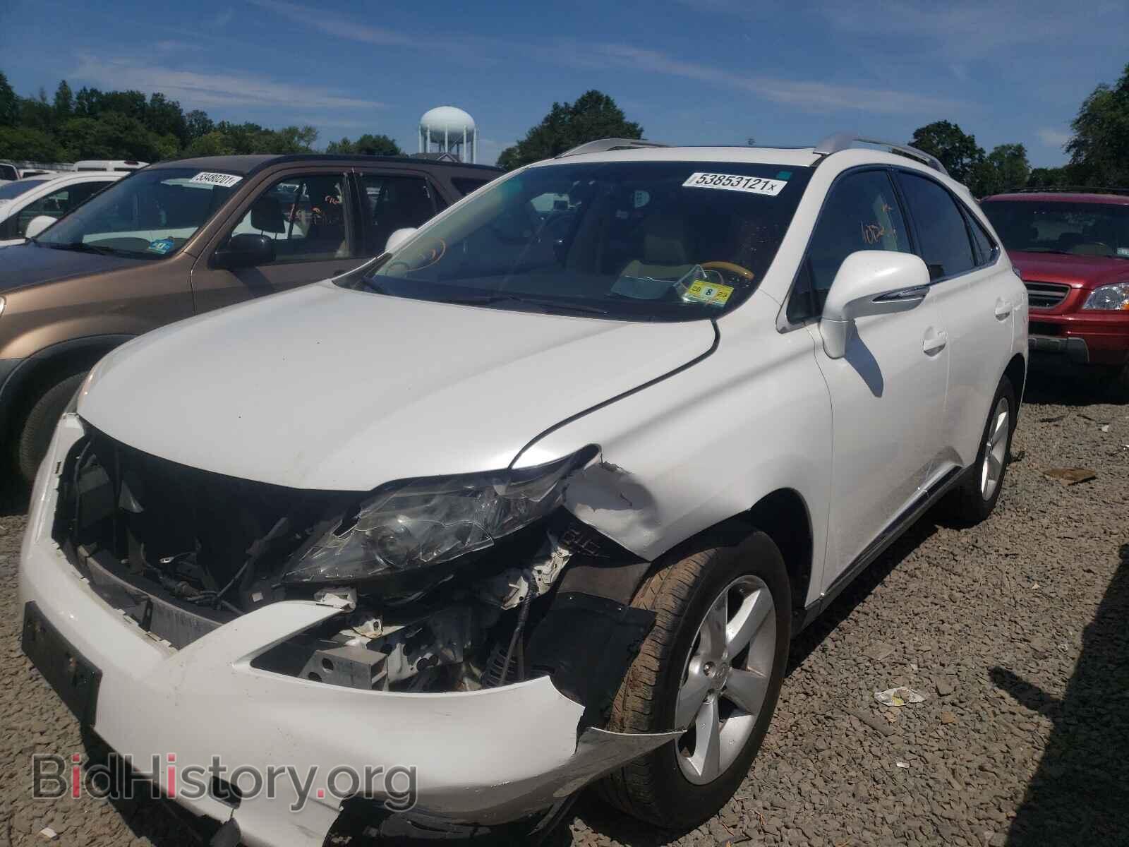 2011 LEXUS RX350 - VIN: 2T2BK1BA7BC117805 - Фото 2
