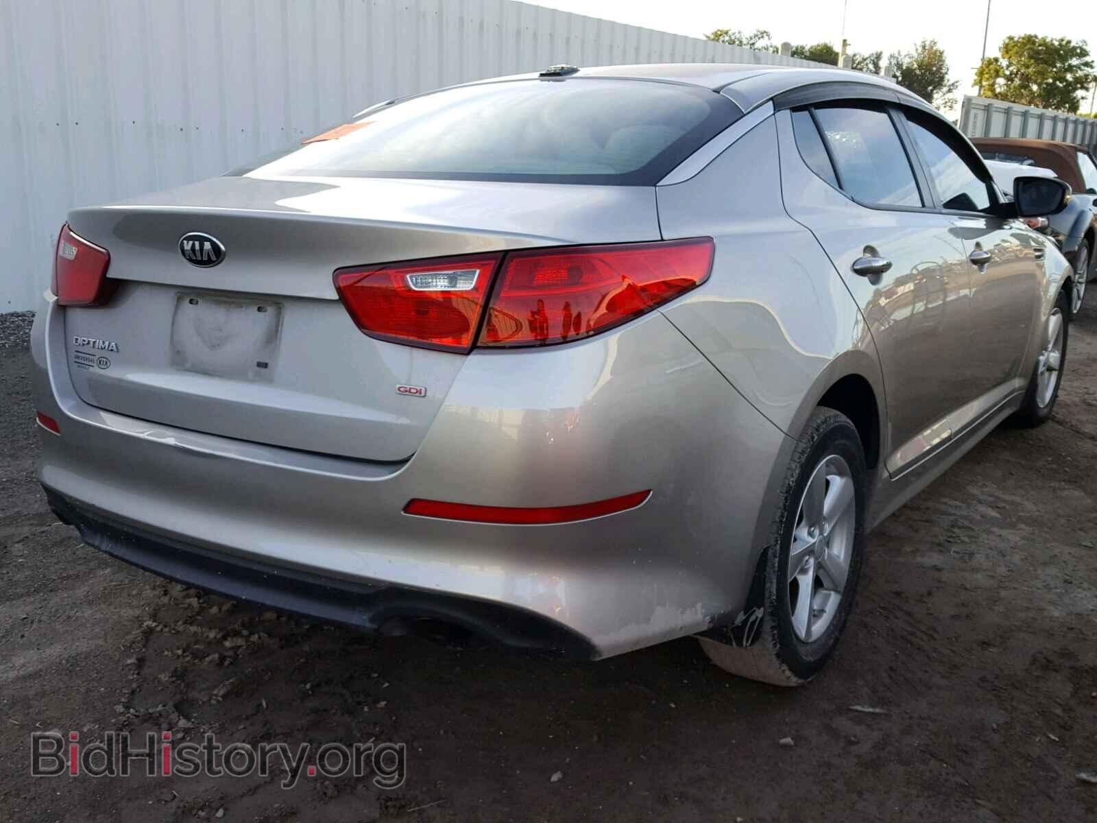 2015 KIA OPTIMA - VIN: KNAGM4A75F5540846 - Photo 4