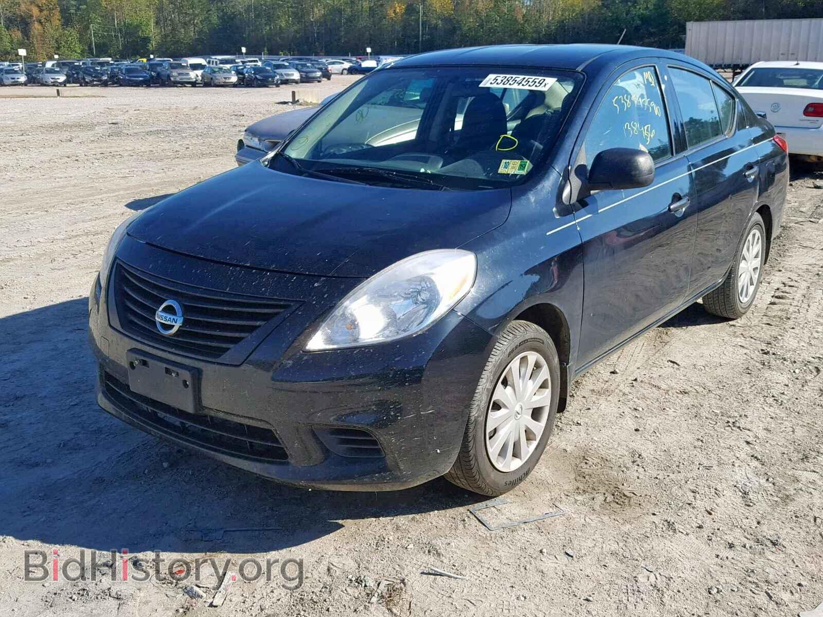 2014 NISSAN VERSA - VIN: 3N1CN7AP9EL876243 - Фото 2