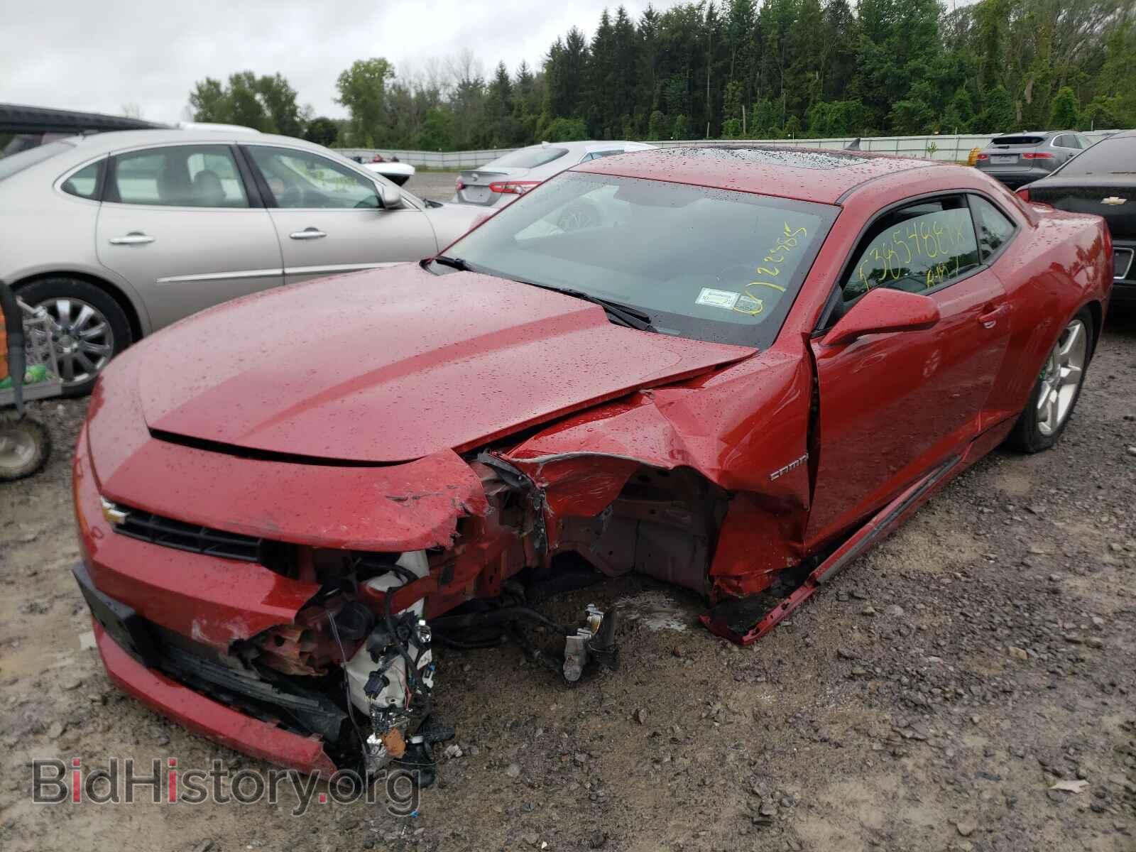 2014 CHEVROLET CAMARO - VIN: 2G1FB1E34E9266849 - Фото 2