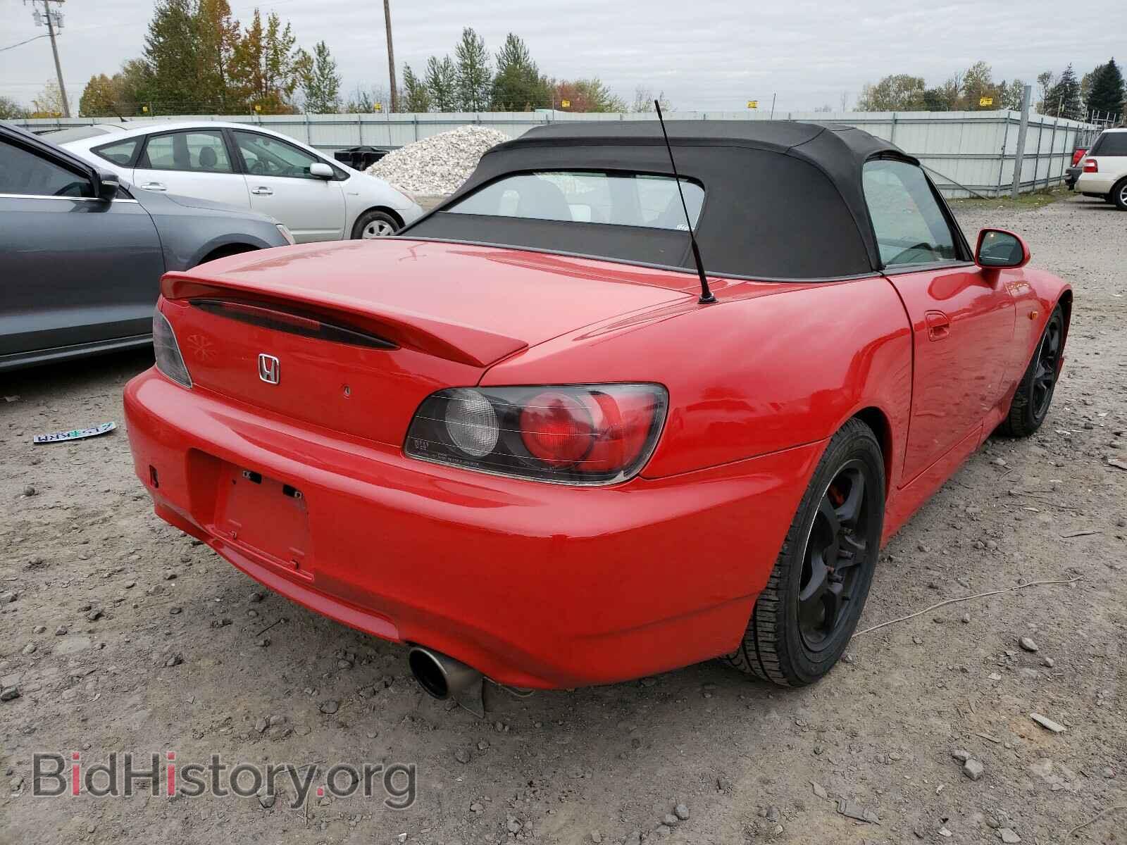 2001 HONDA S2000 - VIN: JHMAP11401T006113 - Фото 4
