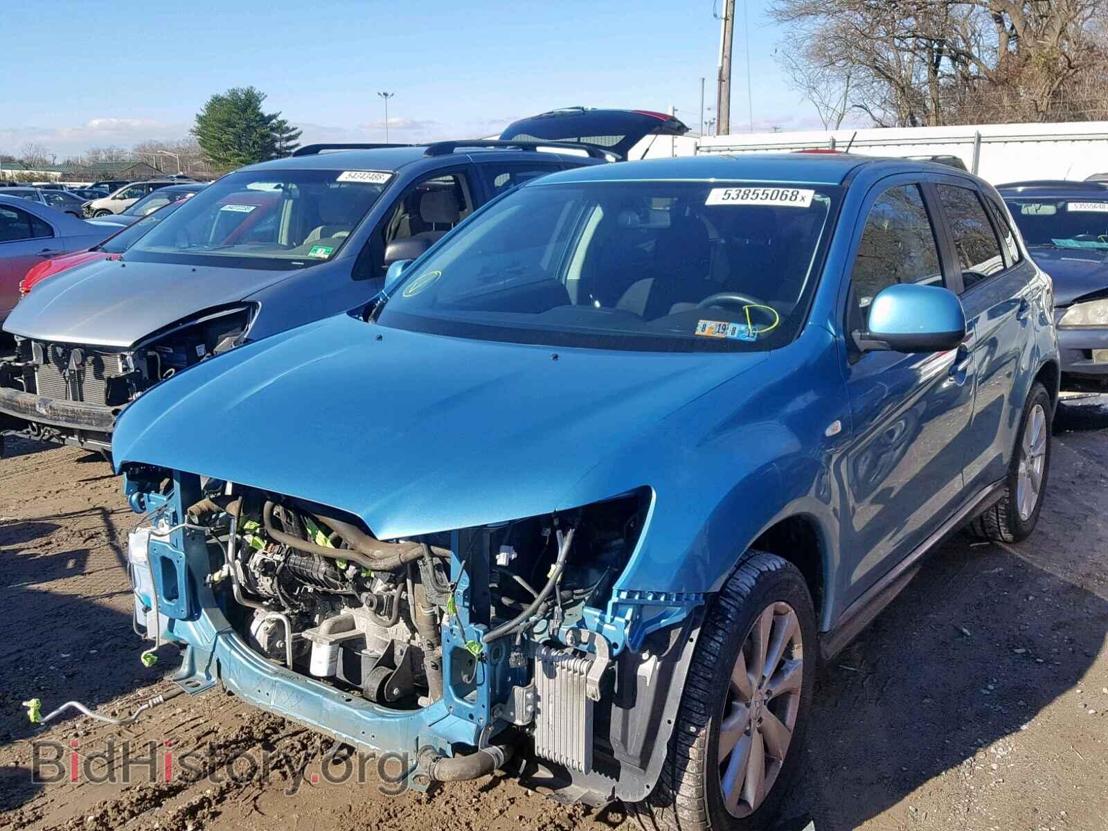 2014 MITSUBISHI OUTLANDER - VIN: 4A4AP3AUXEE024182 - Фото 2