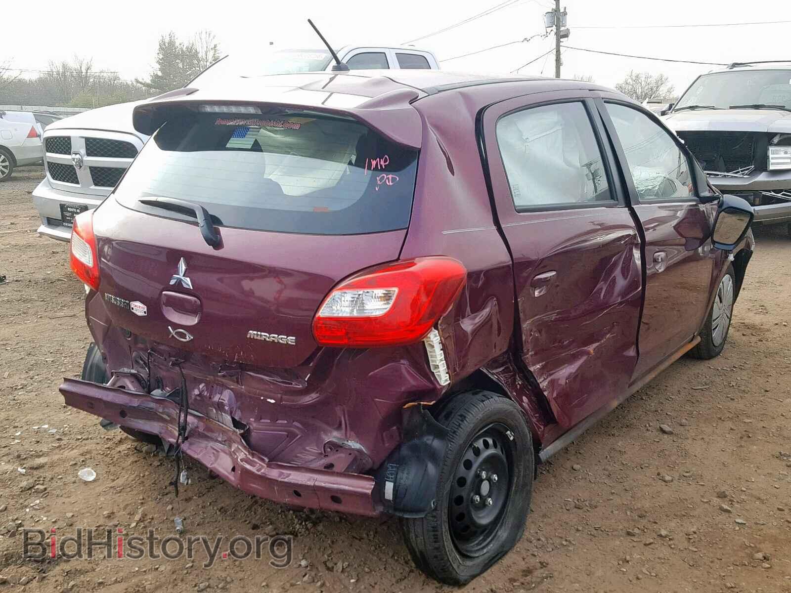 2017 MITSUBISHI MIRAGE - VIN: ML32A3HJ5HH019910 - Фото 4