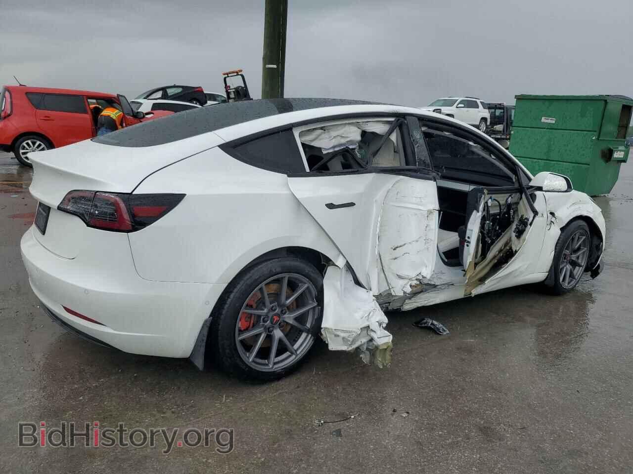 2021 TESLA MODEL 3 - VIN: 5YJ3E1EB9MF056752 - Фото 3