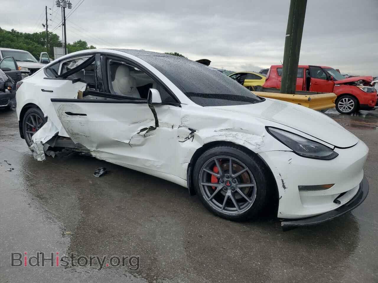 2021 TESLA MODEL 3 - VIN: 5YJ3E1EB9MF056752 - Фото 4