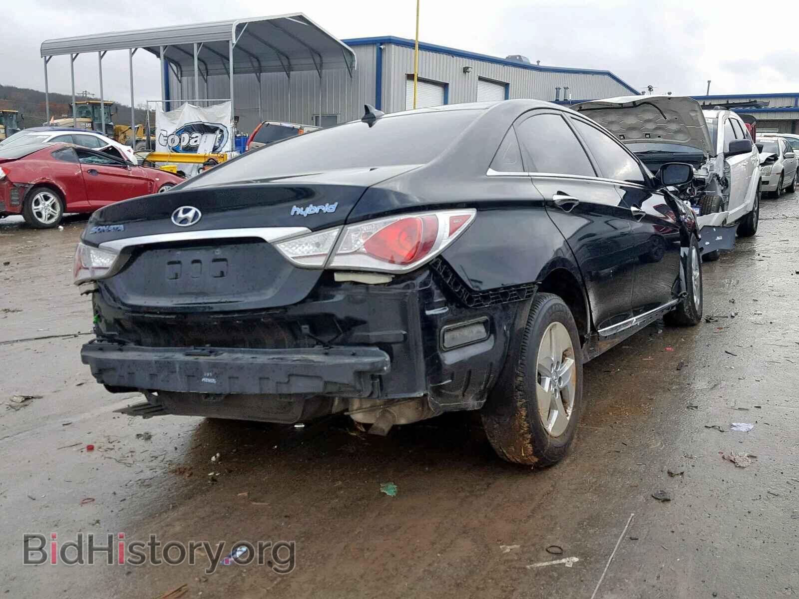 2012 HYUNDAI SONATA - VIN: KMHEC4A40CA037811 - Фото 4