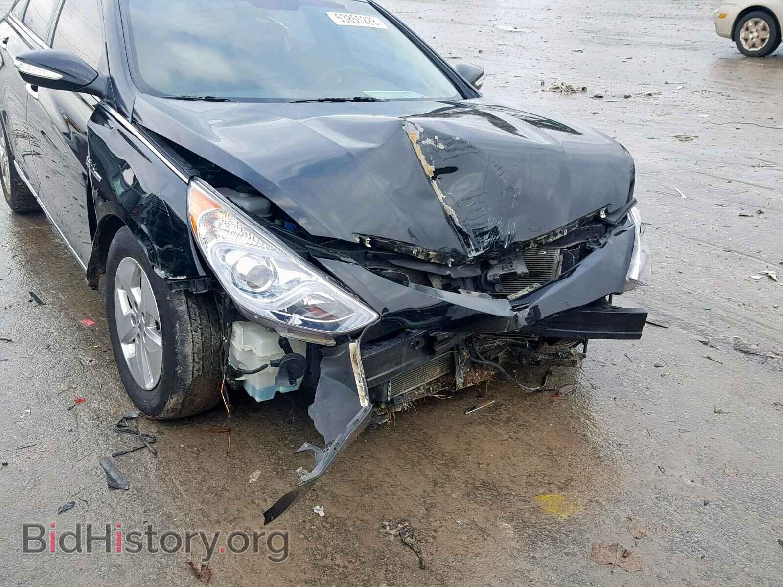 2012 HYUNDAI SONATA - VIN: KMHEC4A40CA037811 - Фото 9