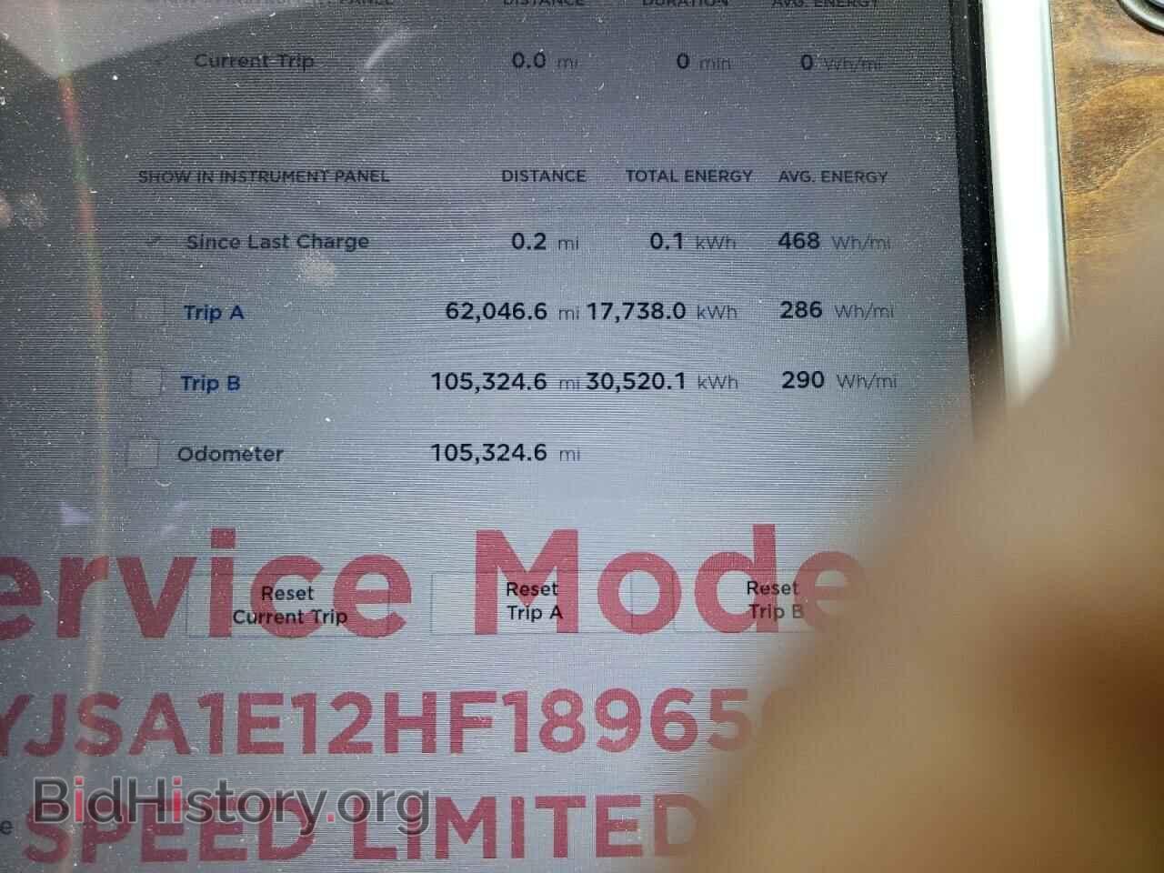 2017 TESLA MODEL S - VIN: 5YJSA1E12HF189650 - Photo 8