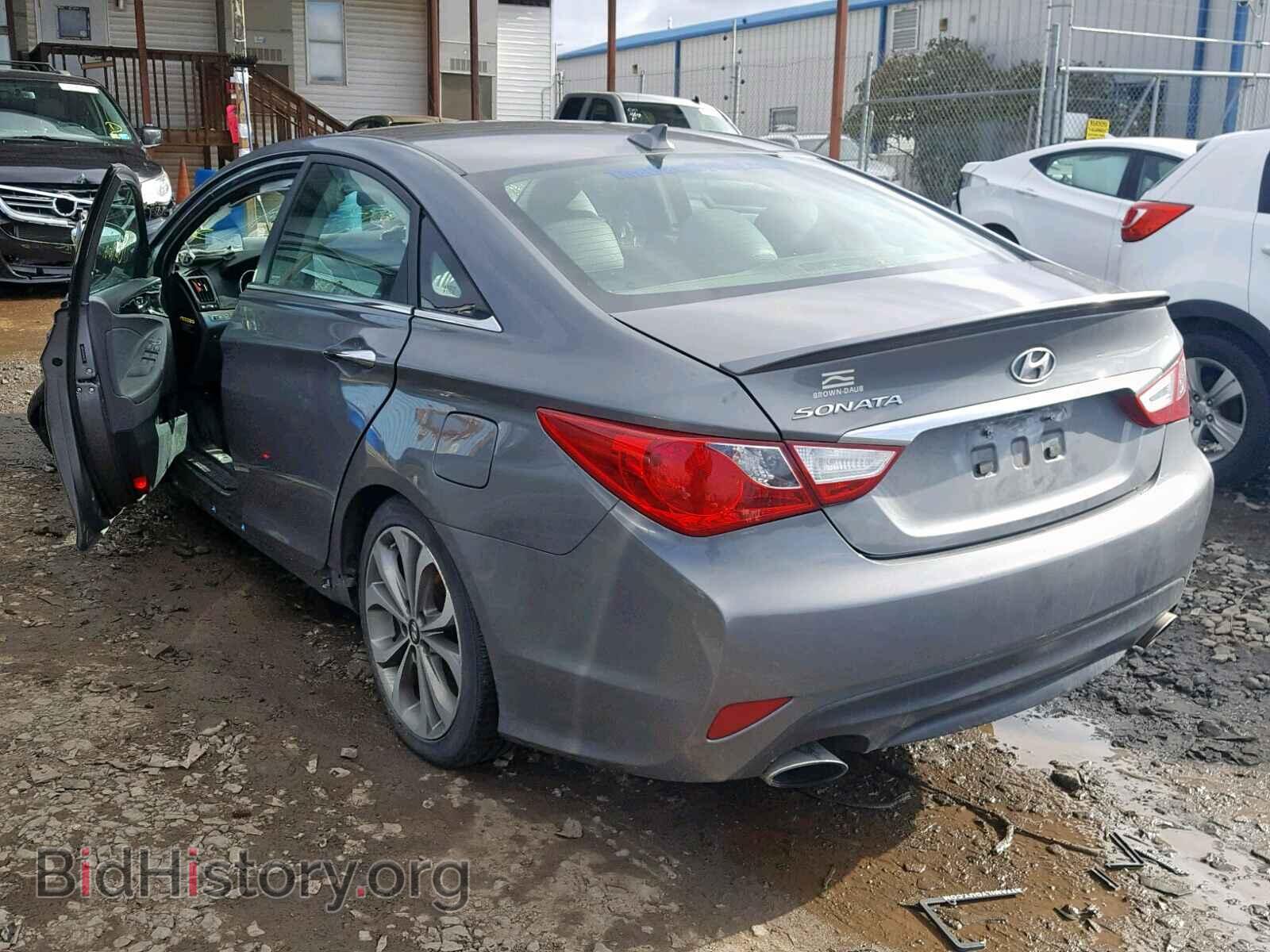 2014 HYUNDAI SONATA - VIN: 5NPEC4AC2EH853703 - Фото 3