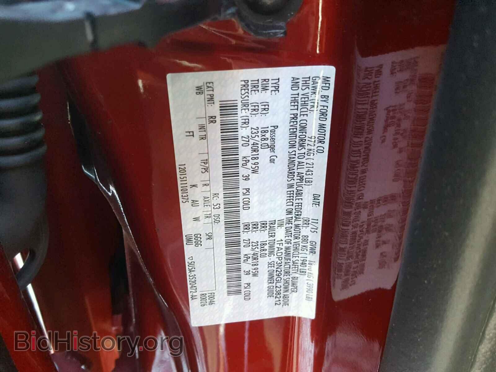 2016 FORD FOCUS - VIN: 1FADP3N29GL238212 - Фото 10