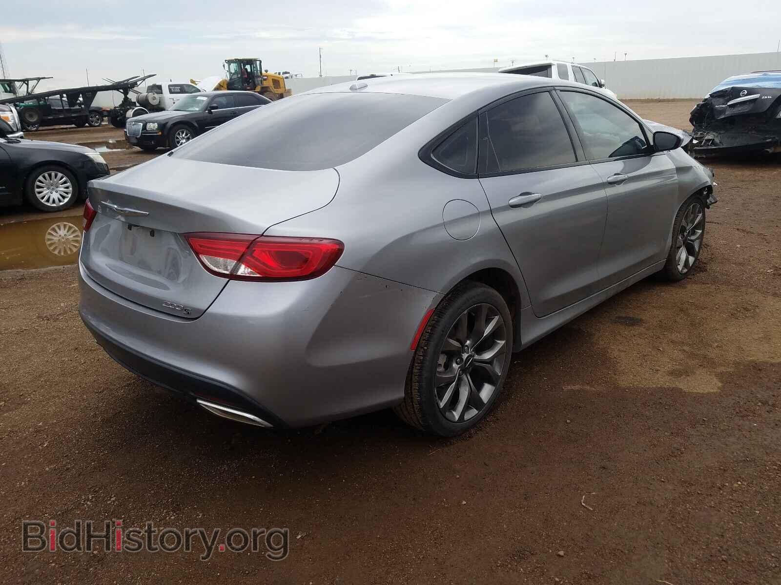 2015 CHRYSLER 200 - VIN: 1C3CCCBG0FN614630 - Фото 4