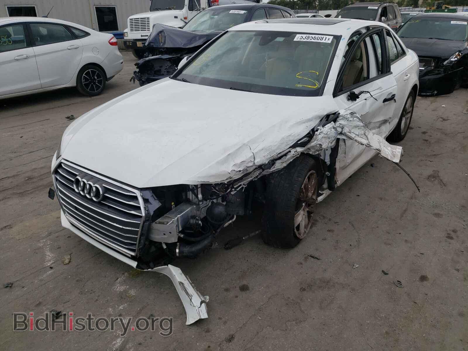 2017 AUDI A4 - VIN: WAUGMAF49HN049633 - Фото 2