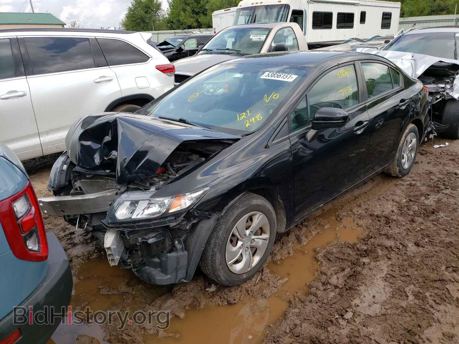 2015 HONDA CIVIC - VIN: 19XFB2F53FE121298 - Фото 2