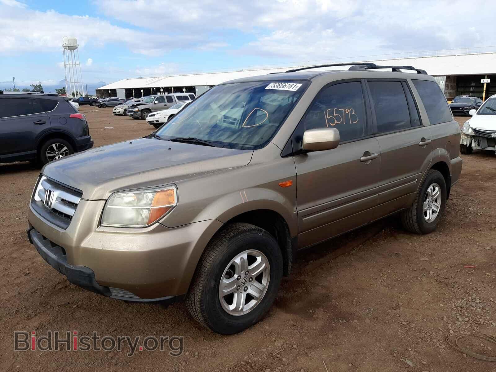 2008 HONDA PILOT - VIN: 5FNYF28248B003726 - Фото 2