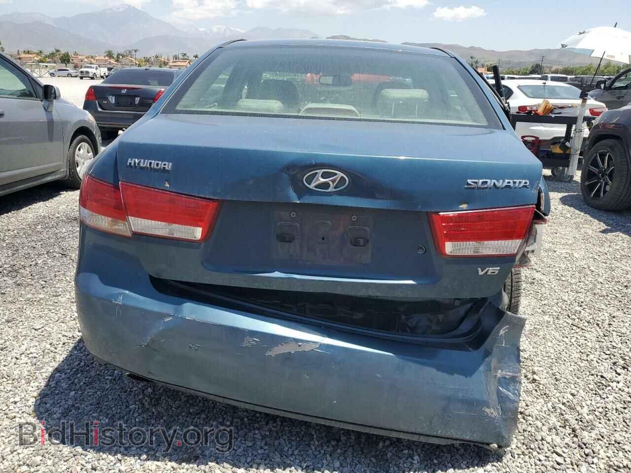 2006 HYUNDAI SONATA - VIN: 5NPEU46FX6H073336 - Фото 6